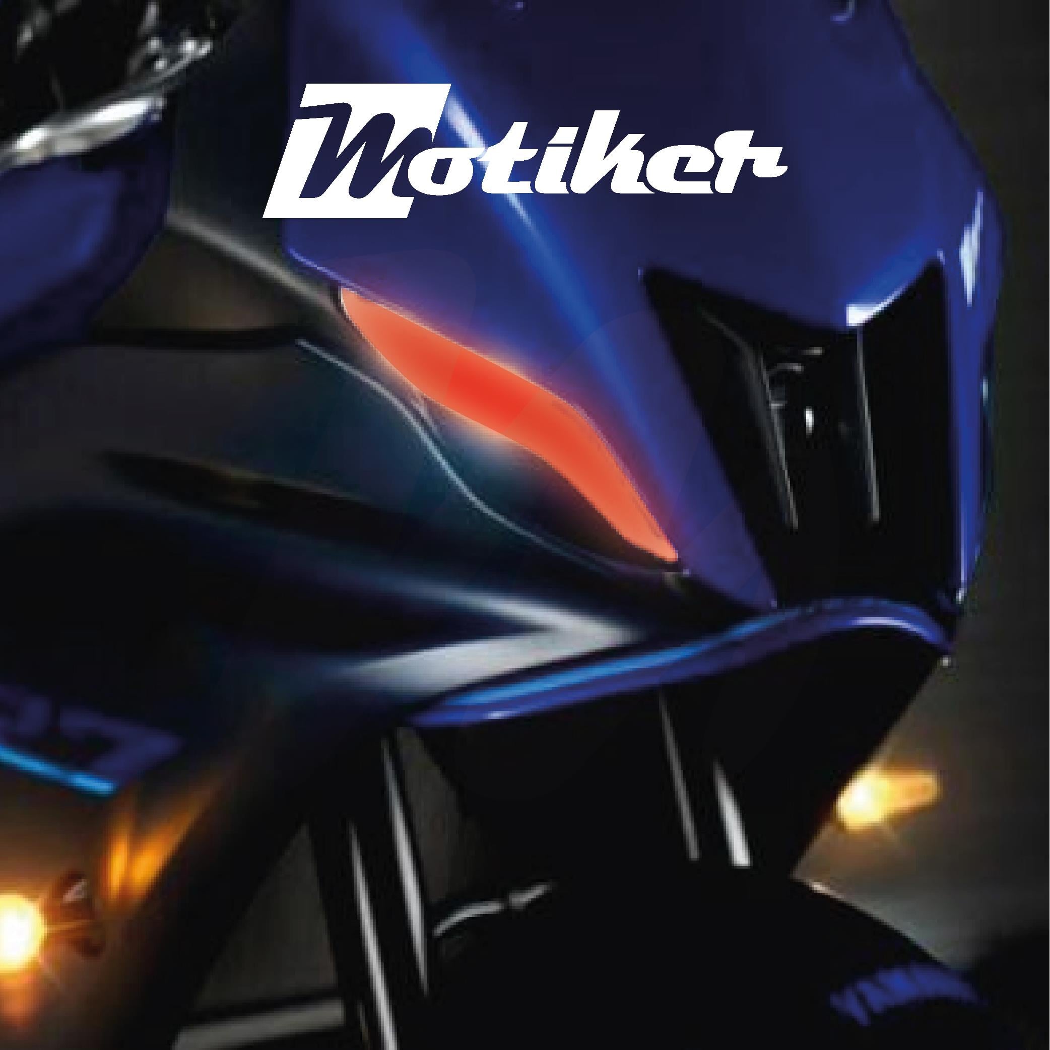 Yamaha YZF-R7 Far Sticker Far Folyo Renkli Kırmızı