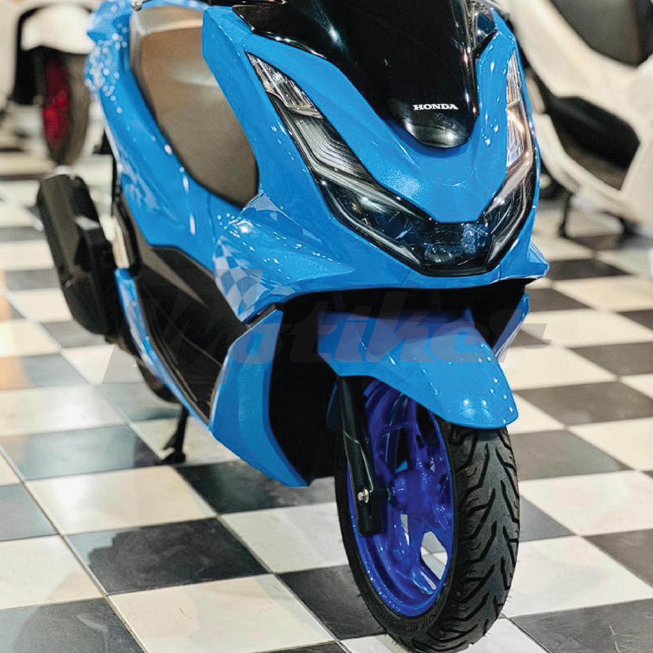 HONDA PCX Mavi Jant Boyama