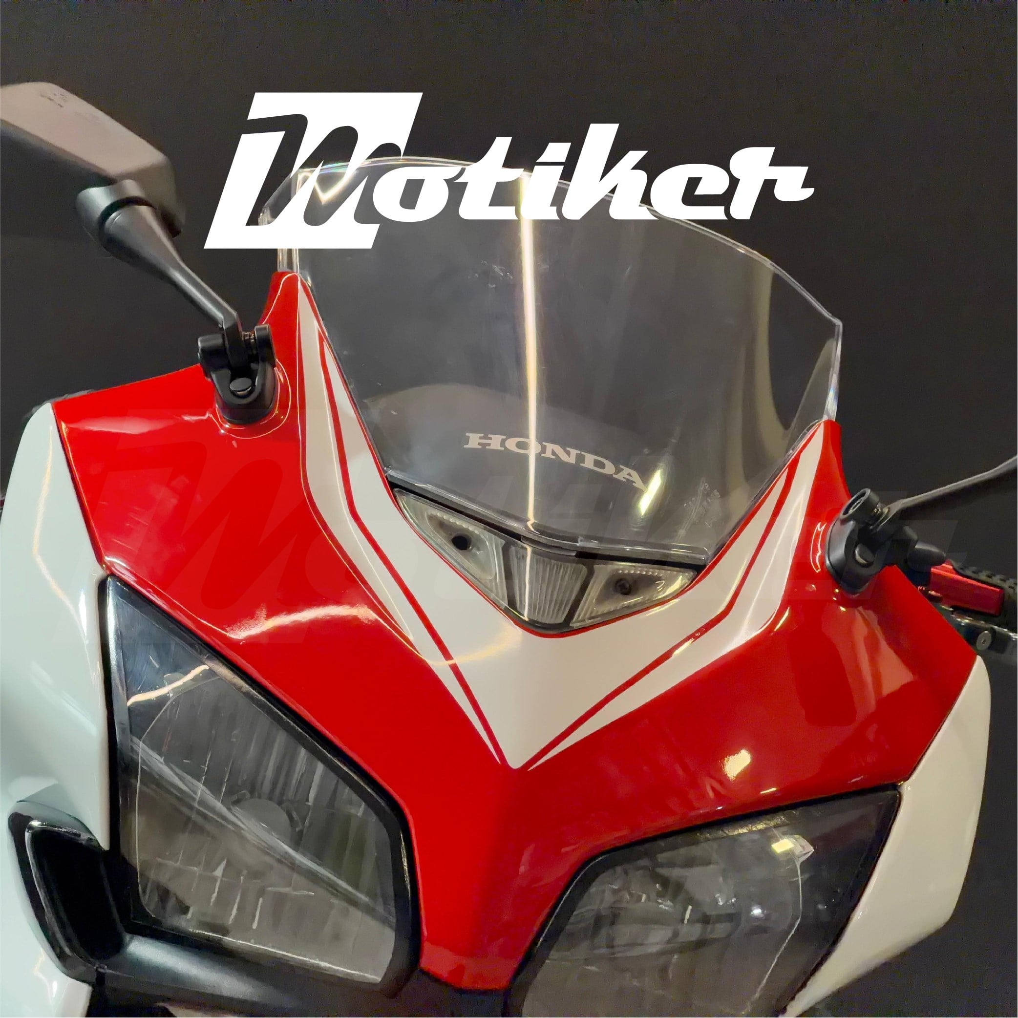 Honda CBR500R 2013 - 2016 Orjinal Tasarım Ön Kafa Sticker Etiket Modeli