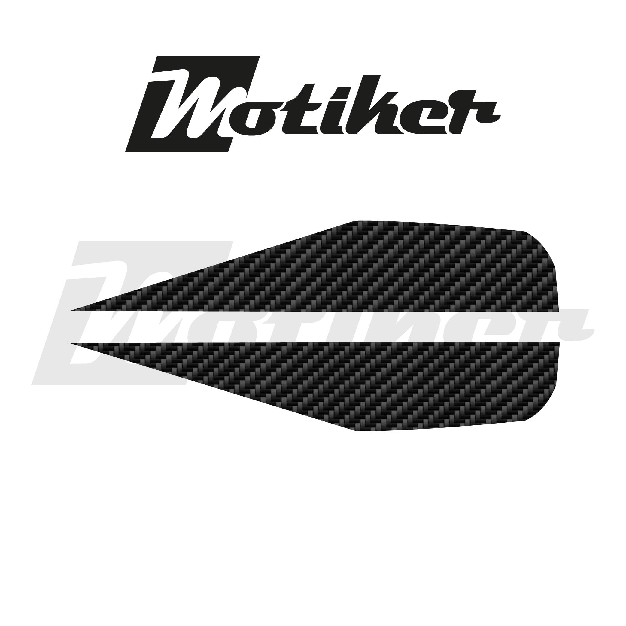 Yamaha YZF R25 - R3 / 2025 - 2026 Model Sağ Sol Arka Kuyruk Üzeri Mat Karbon Tasarım Sticker Etiket Modeli