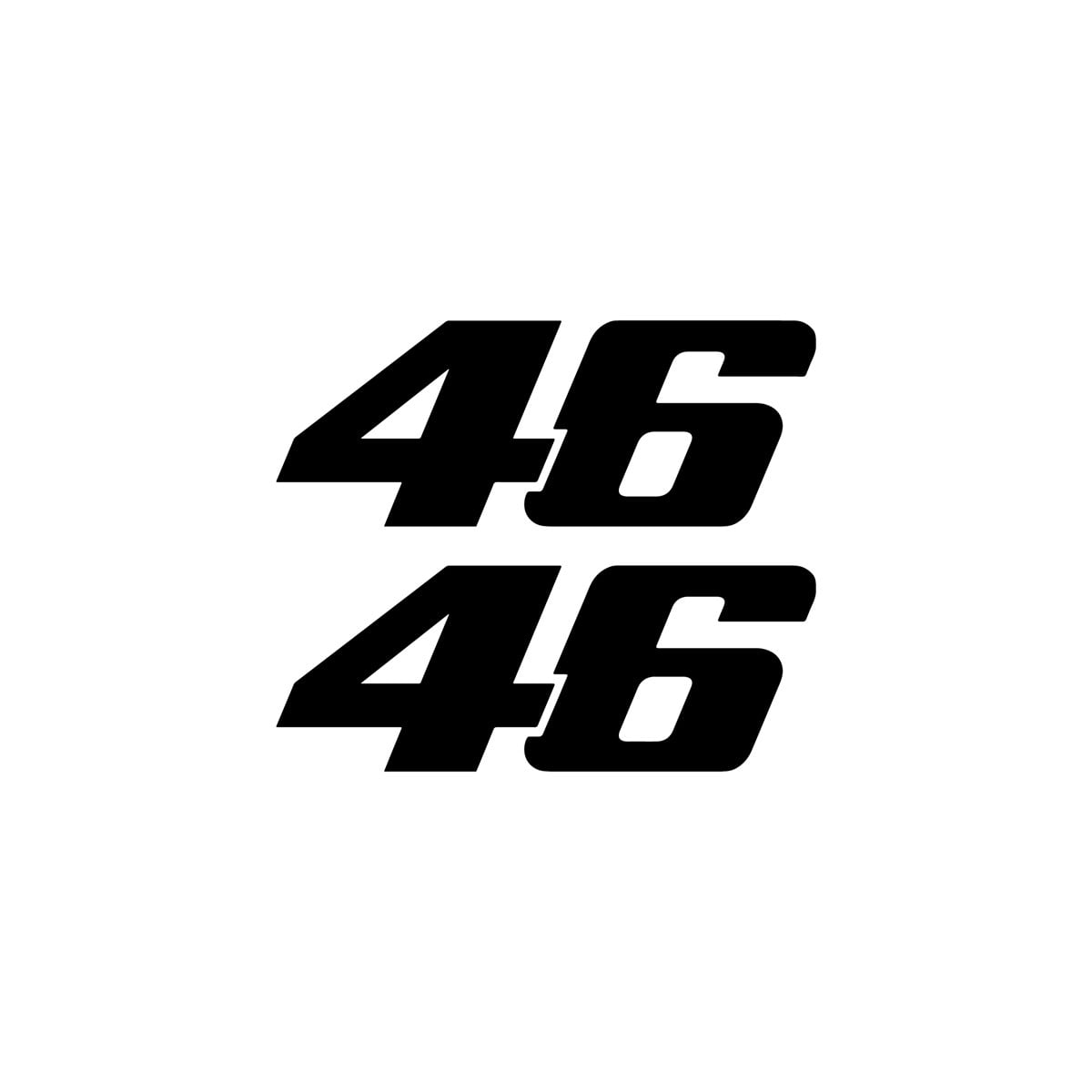 46 Yazılı Mini Sticker Etiket Modeli
