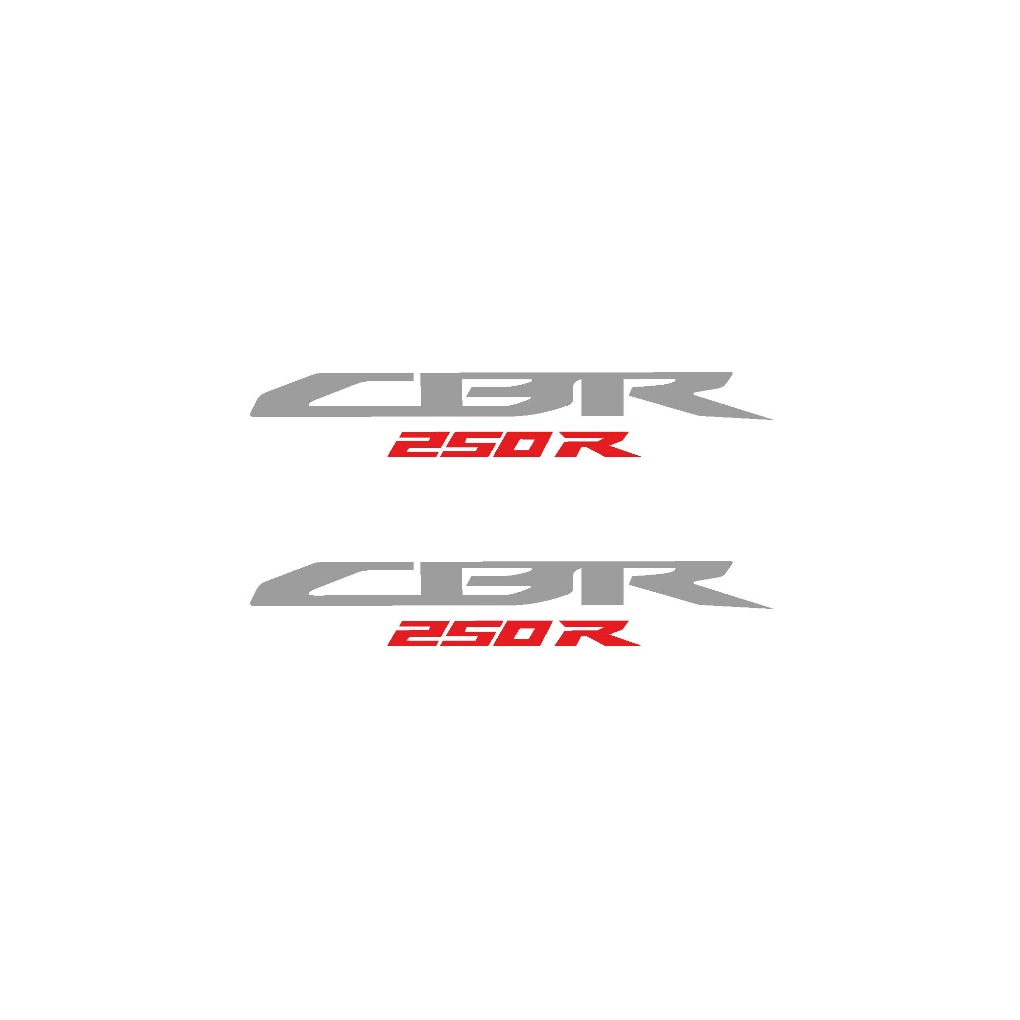 Honda CBR250R Siyah Motor Orjinal Sticker Tasarım Modeli