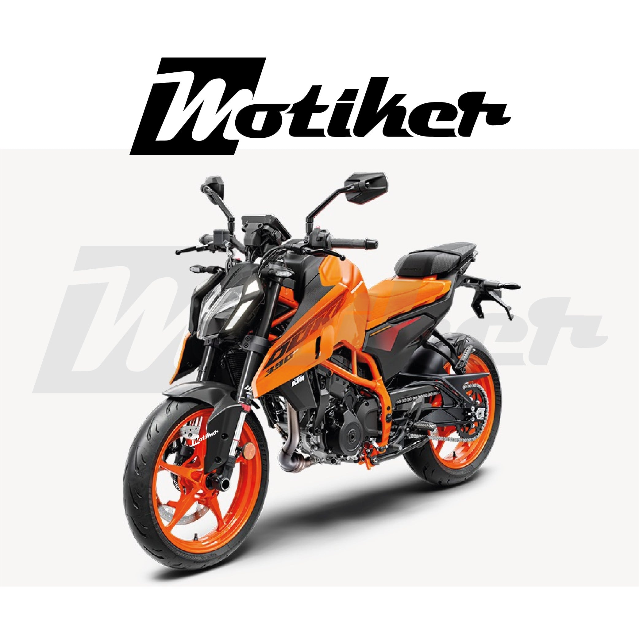 KTM DUKE 390 Orjinal Tasarım Sticker Etiket Modeli 2025-2026 Sol Yan Grenaj