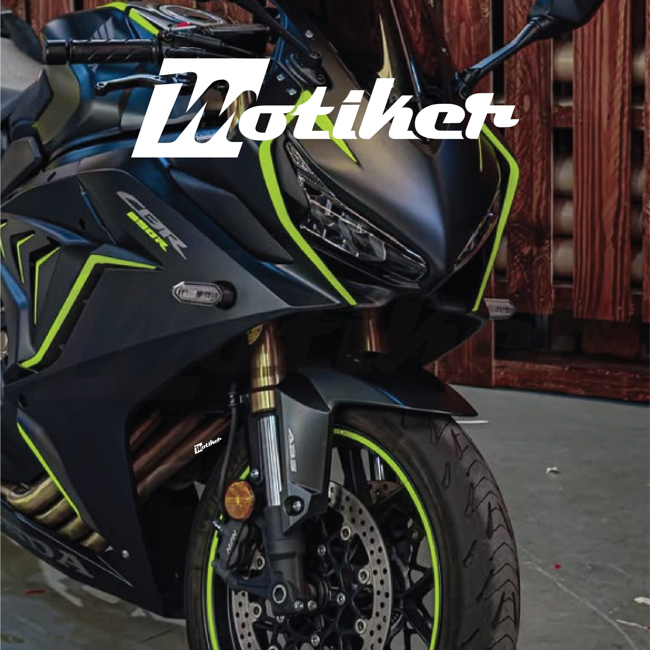 Honda CBR650R  Neon Sticker Etiket Modeli