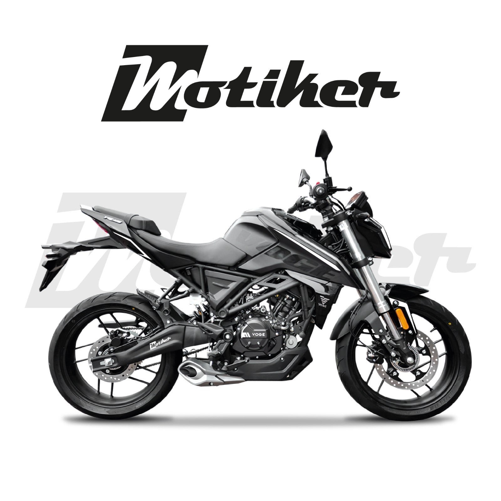 Voge R125  Detay Tasarımı Sticker Etiket Modeli