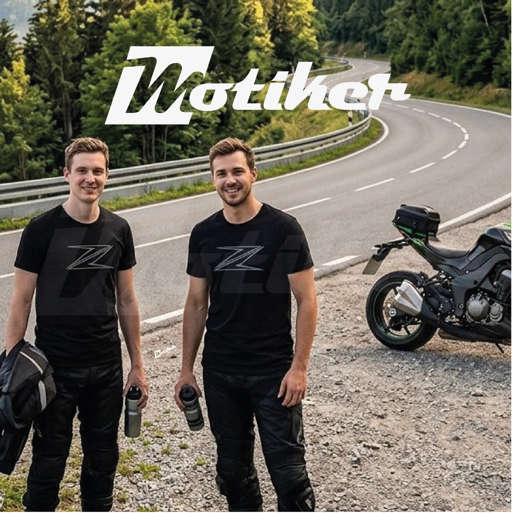 Kawazaki  Logo Baskılı Tshirt Modeli