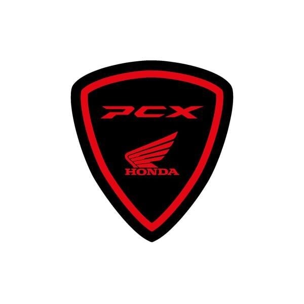 Honda PCX Ön Cam Siperlik Damla Sticker Etiket Modeli 