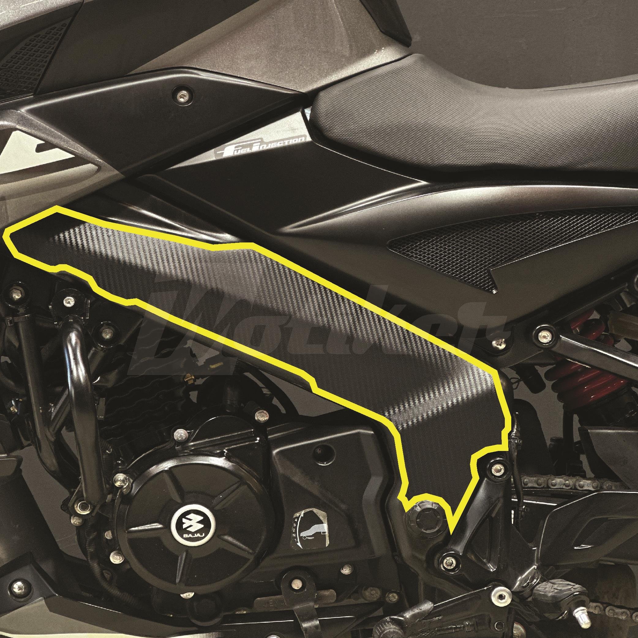 Ns200 Yan Grenaj Karbon Kaplama