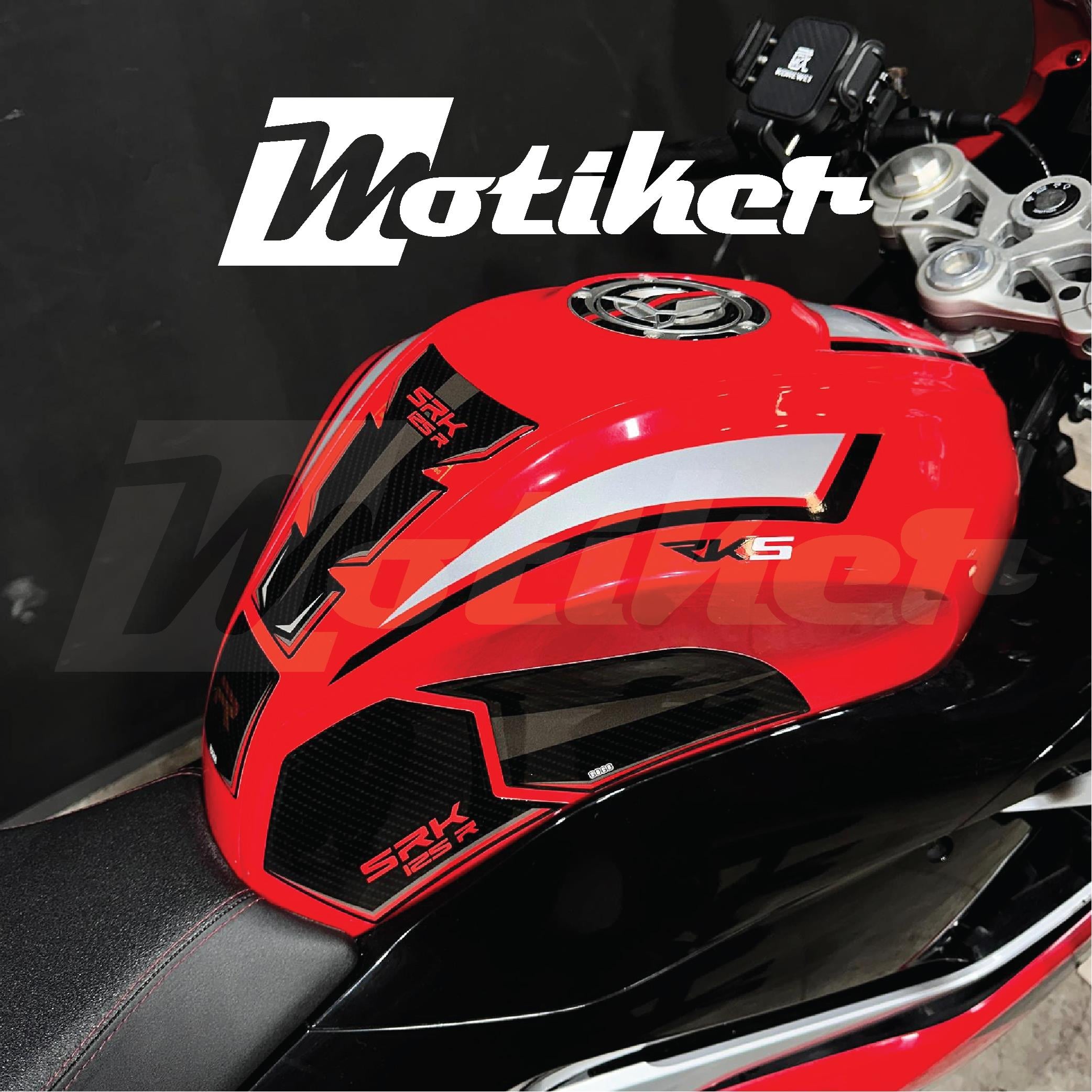 RKS QJ SRK125R 2023 - 2025 UYUMLU  Depo Tank Pad 