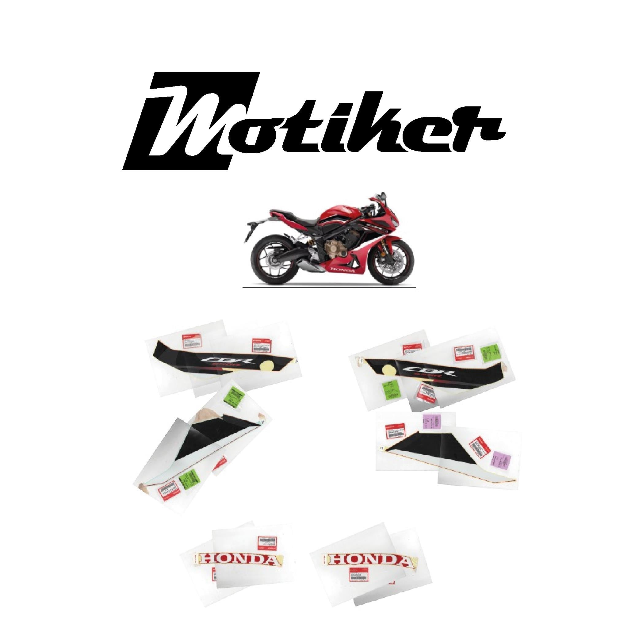 Honda CBR 650R 2023 Orjinal Tasarım Sticker Etiket Modeli 