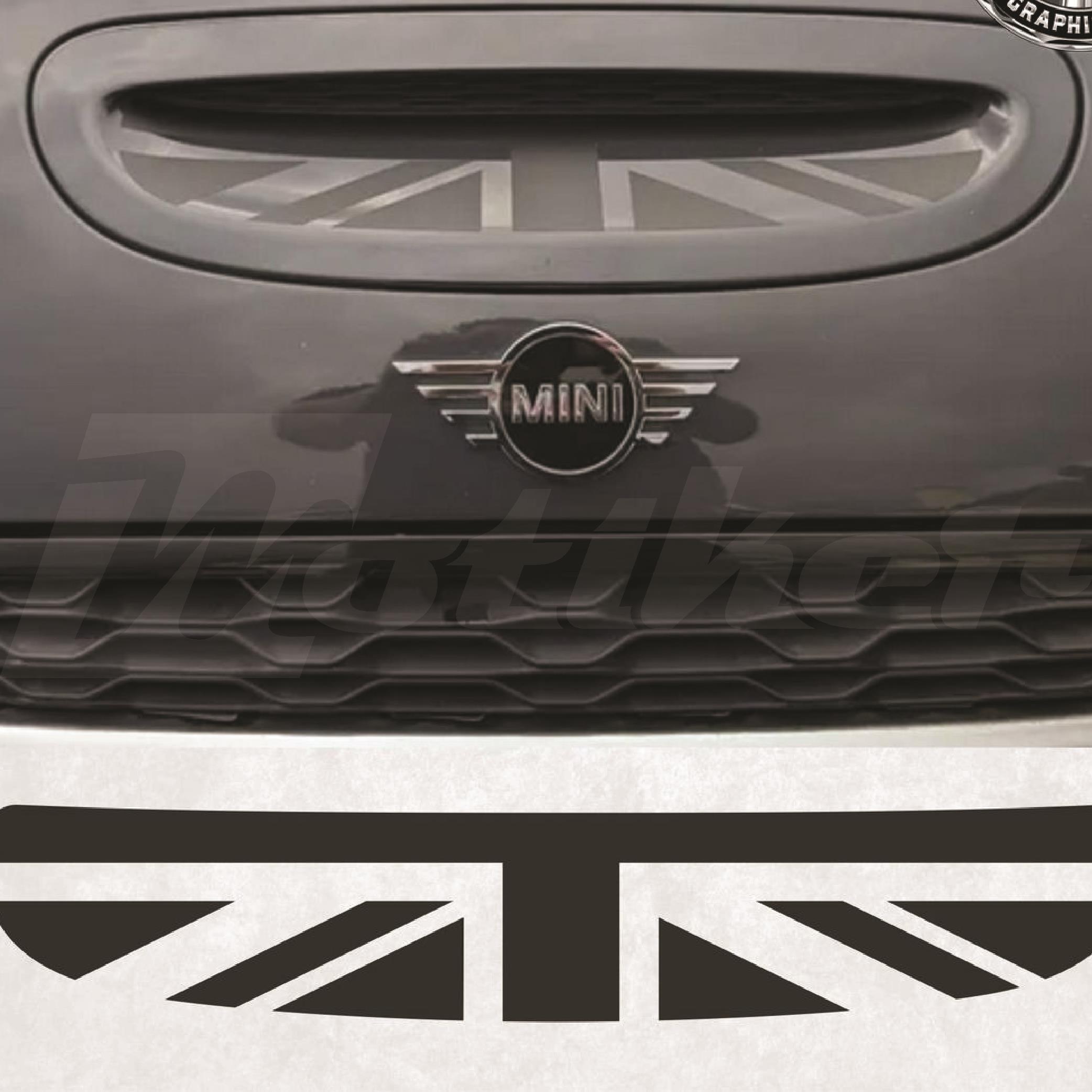 Mını Copper Ön Havalandırma Boşluğu Sticker Etiket Modeli