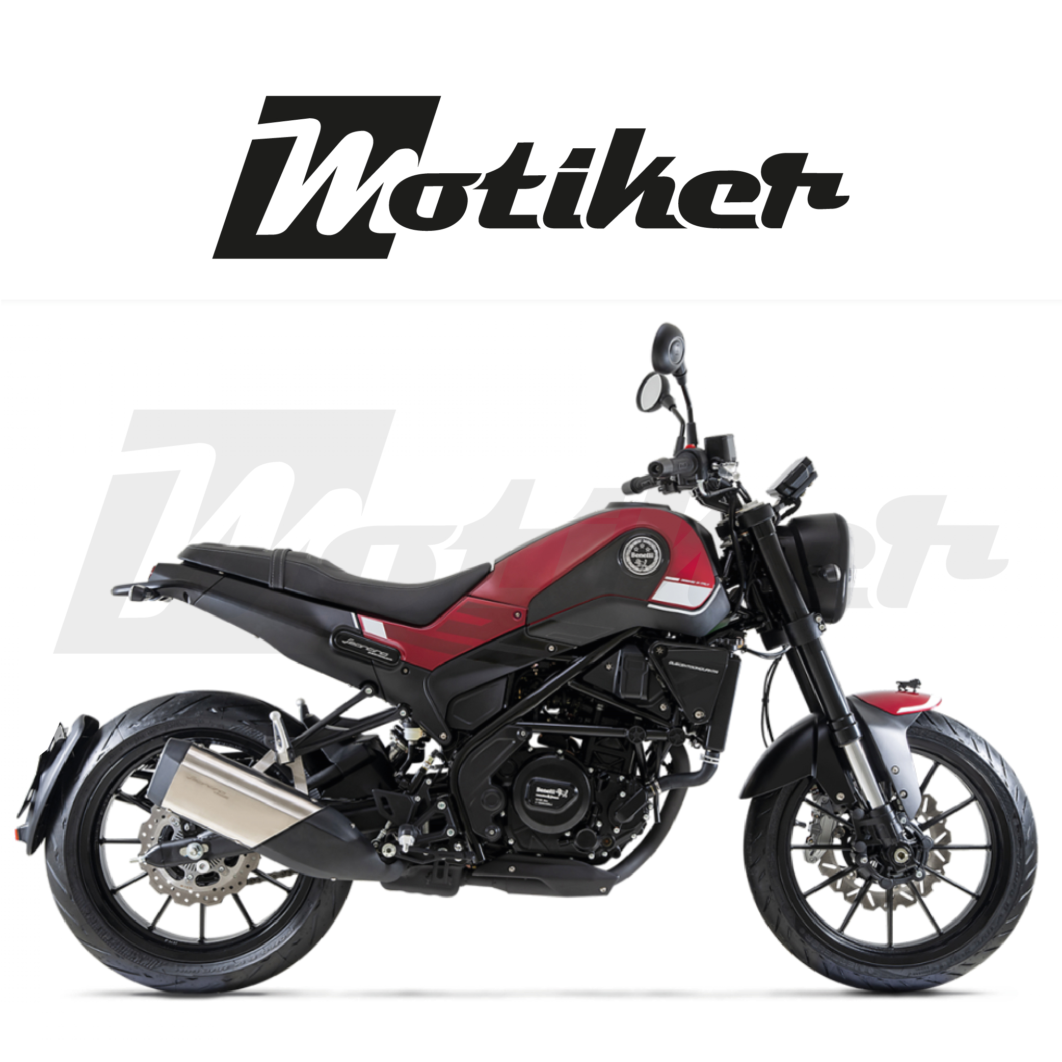 Benelli LEONCINO 250 Özel Tasarım Sticker Etiket Modeli