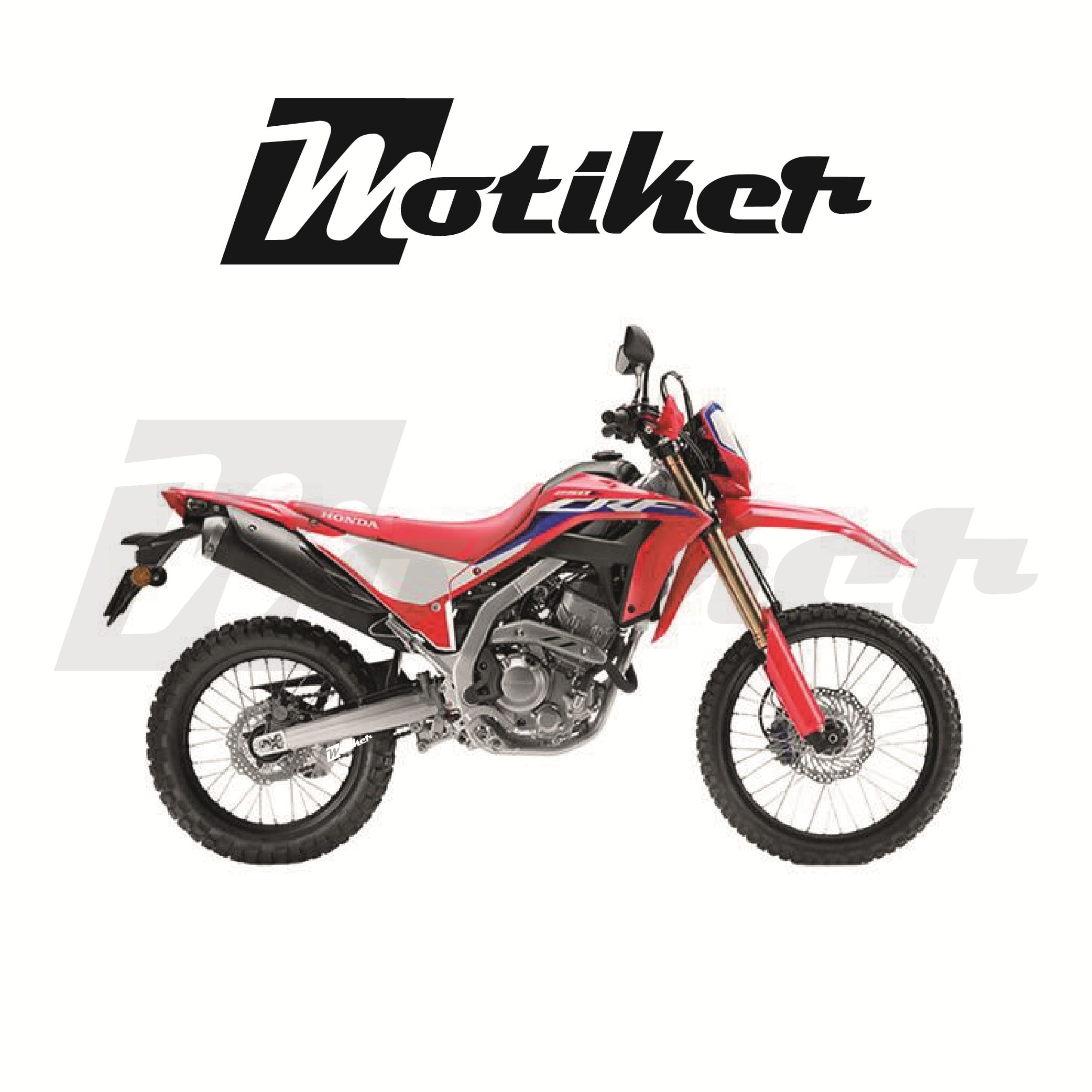Honda CRF250L 2021 - 2026 Sticker Etiket Kaplama Modeli