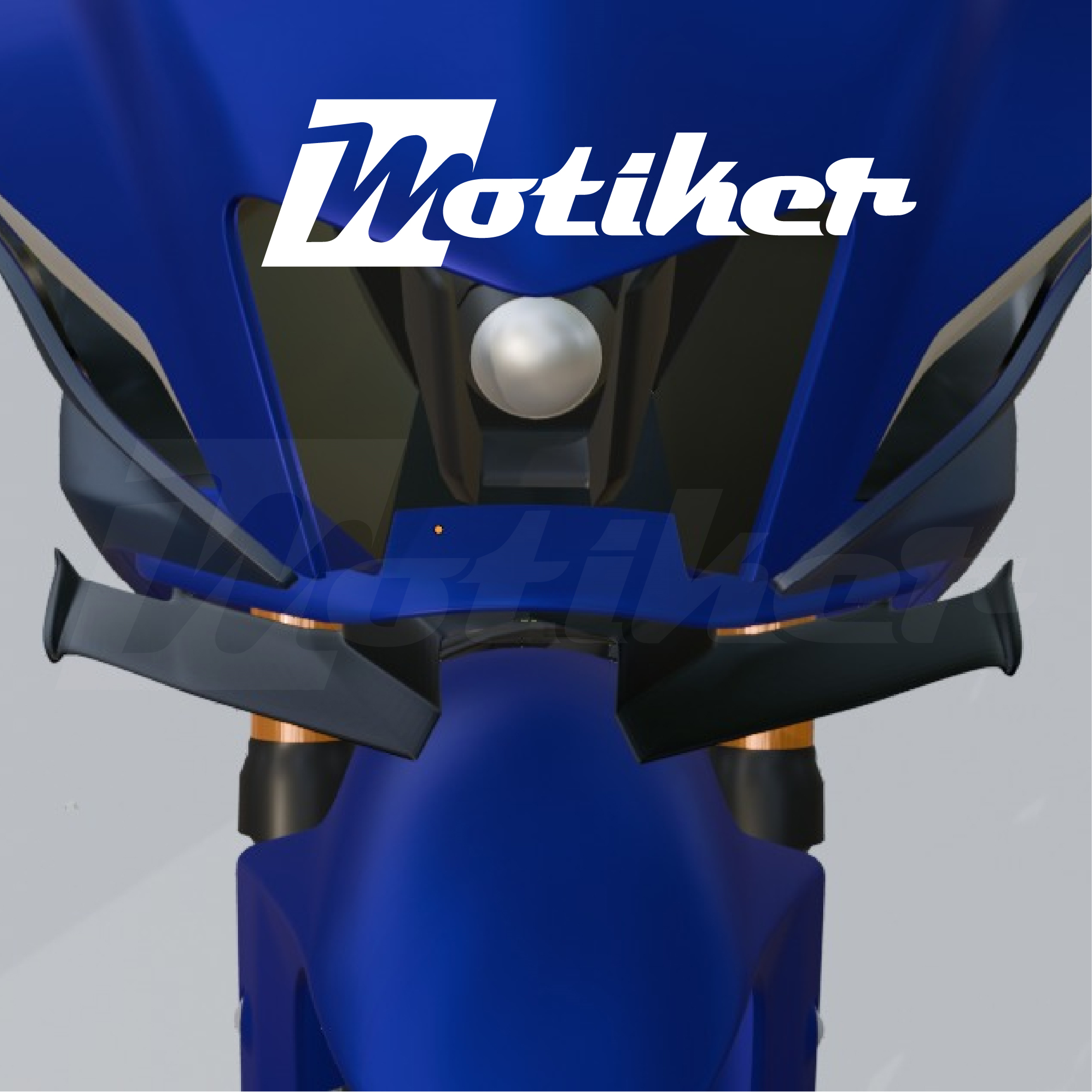 Yamaha YZF-R25 Ön Far Kanat Winglet Aksesuar Boyasız 3D Baskı 