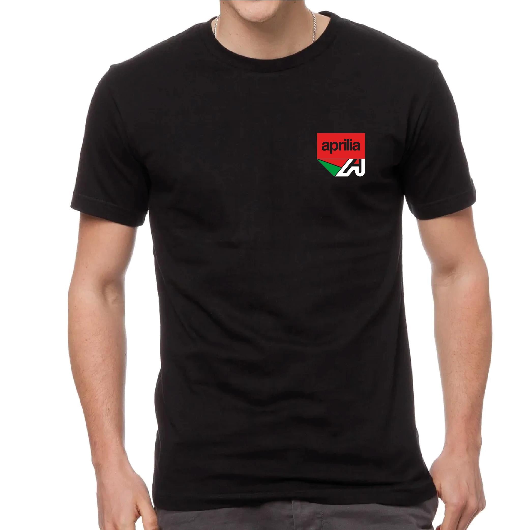 T-ShirtAprilia İtalya Tasarımlı Motorcu Tişörtü Model 2