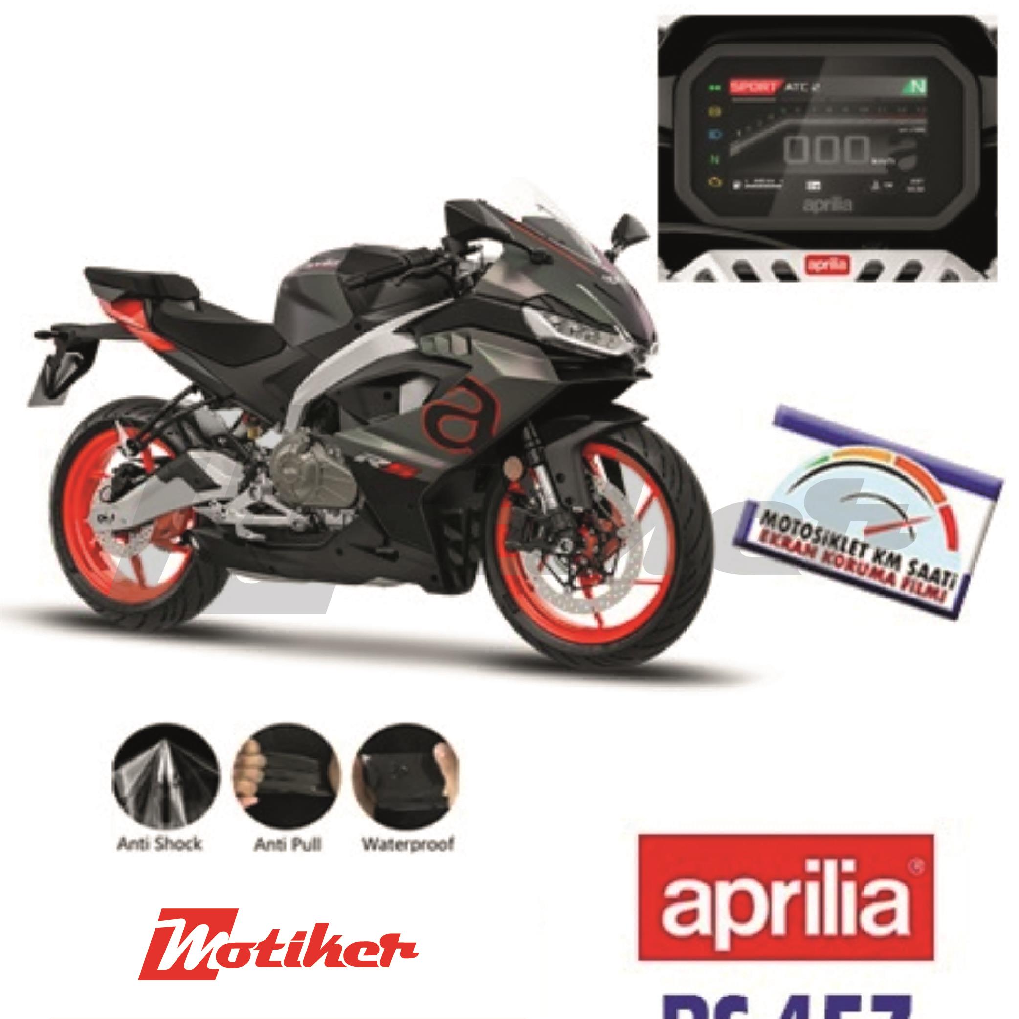 APRILIAAPRILIA RS457 2025 Motosiklet Ekran Km Koruyucu PPF