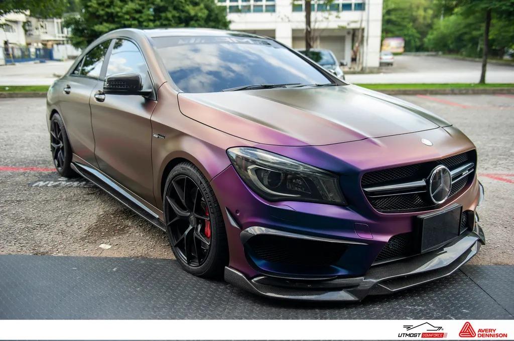 MARKALARAvery Denisson Mor Turuncu Supreme Araç Kaplama Folyosu