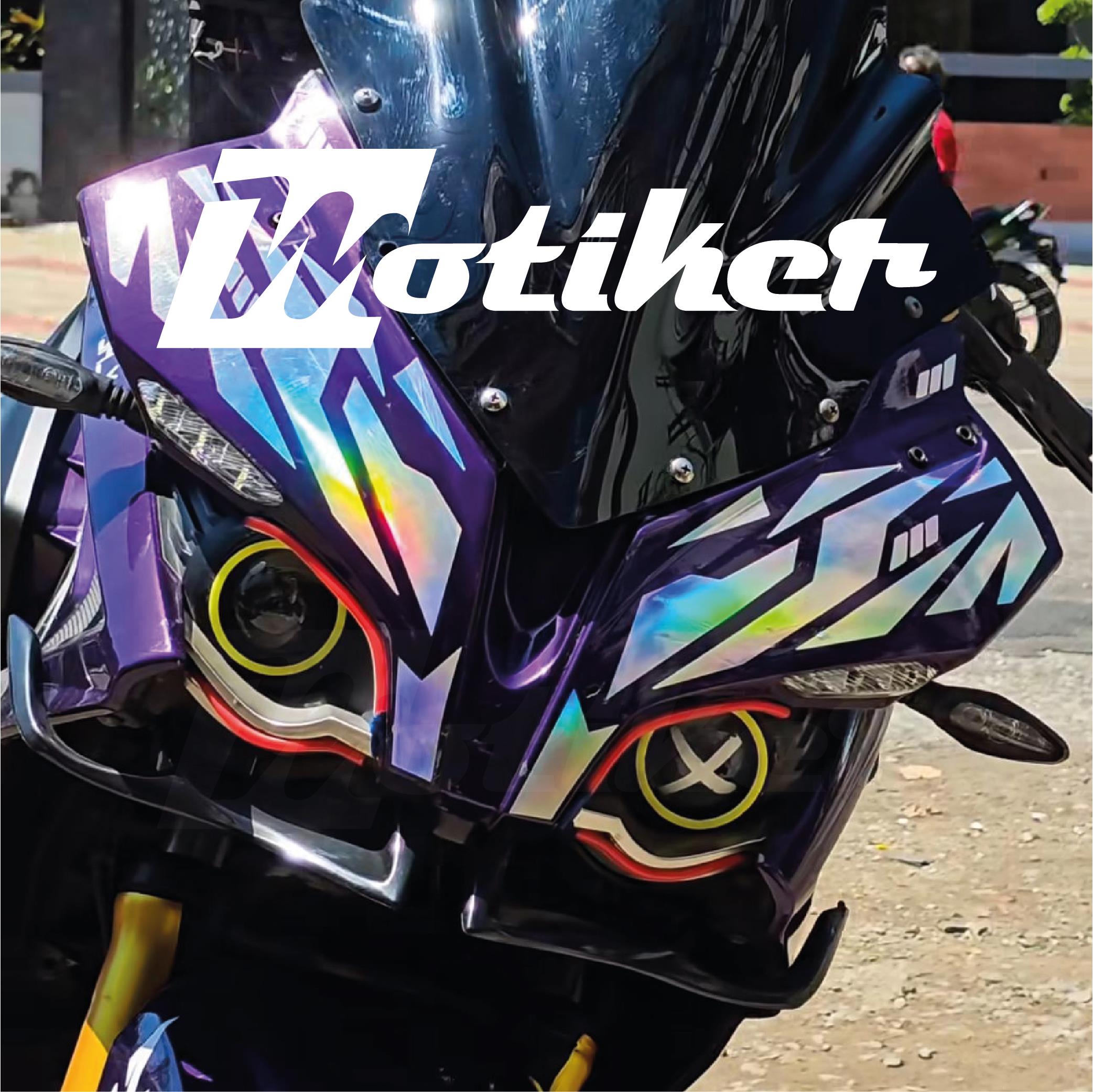 Bajaj RS200 Ön Kafa Sticker Etiket Modeli Hologram Sticker