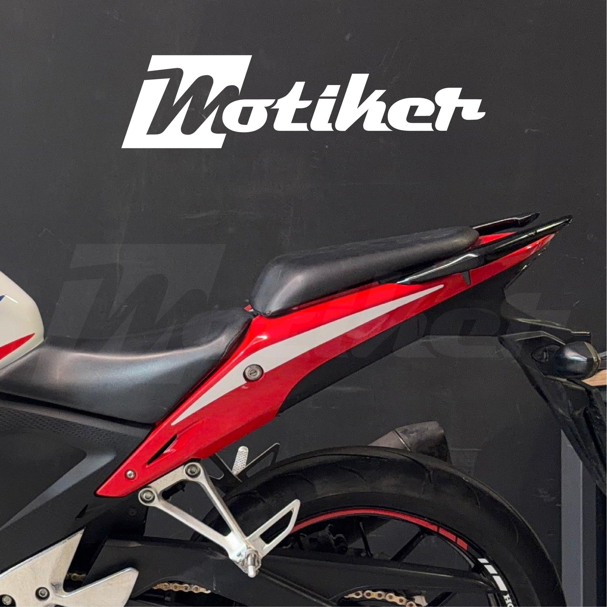 Honda CBR500R 2013 - 2016 Orjinal Tasarım Arka Kuyruk Sol Sticker Etiket Modeli