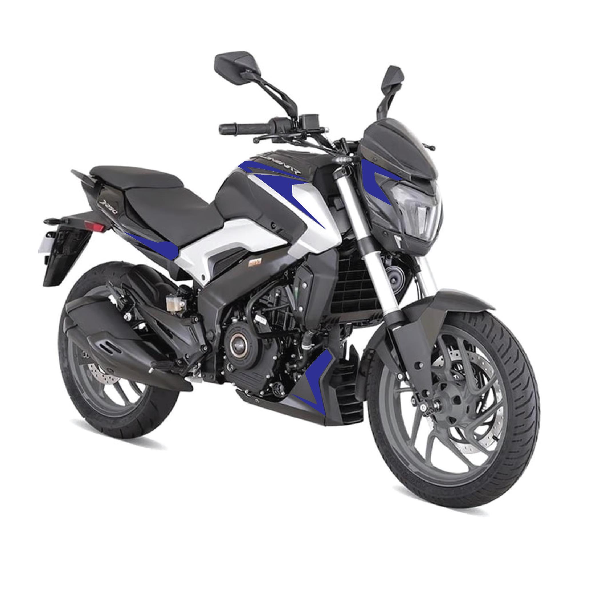 Bajaj Dominar 250 Sticker Tasarım Etiket Modeli Lacivert