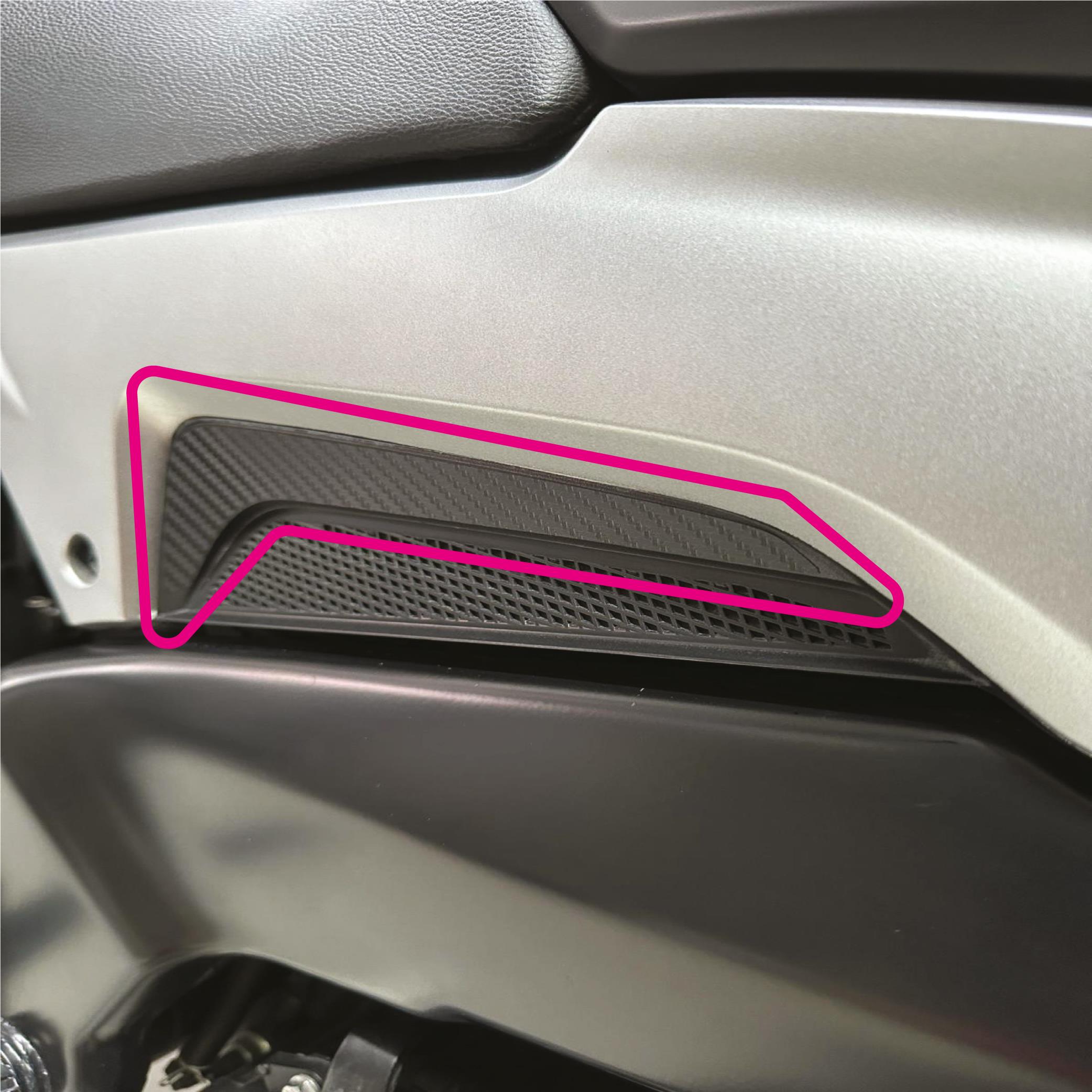 DominarBajaj Dominar Orta Plastik Karbon Kaplama Sticker Etiket Modeli