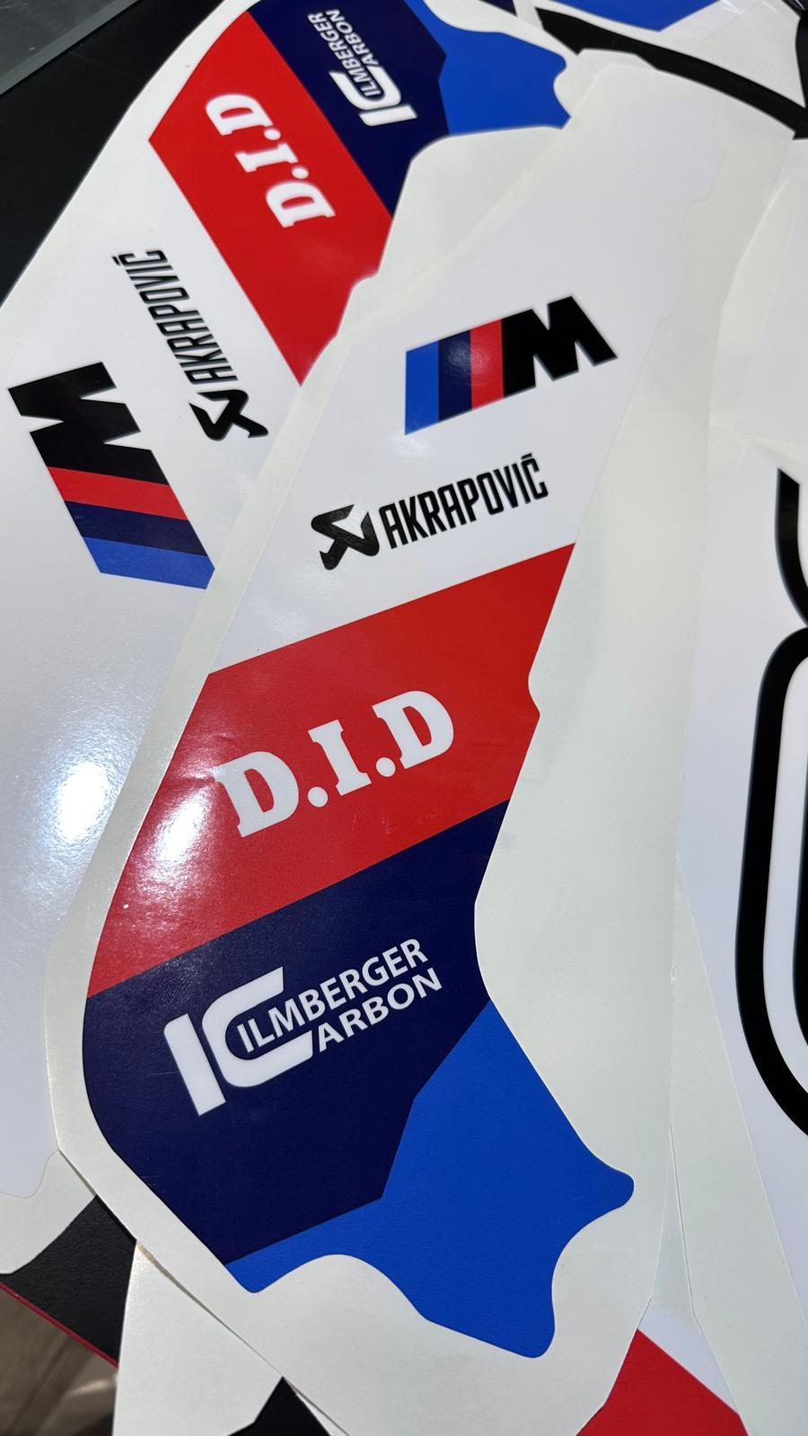 PULSAR NS 200BAJAJ NS200 BMW HP4 Tasarım Motosiklet Sticker Etiket Modeli Beyaz Kırmızı Mavi Siyah
