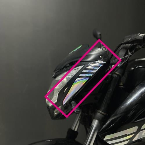 PULSAR NS 200Bajaj NS200 Hologram Sticker Ön Kafa Etket Modeli