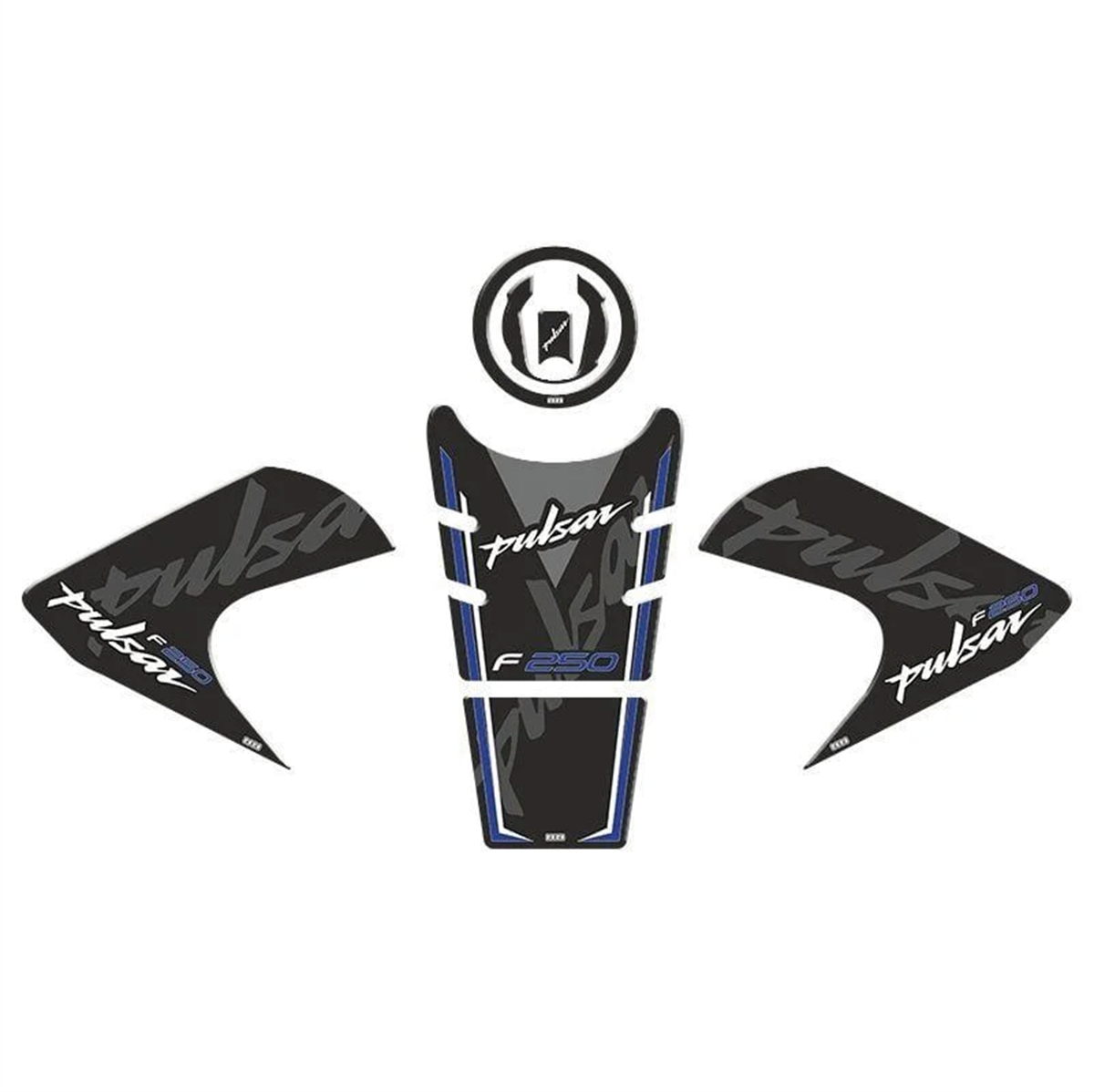 Bajaj Pulsar F250 Mavi Tank Pad Set