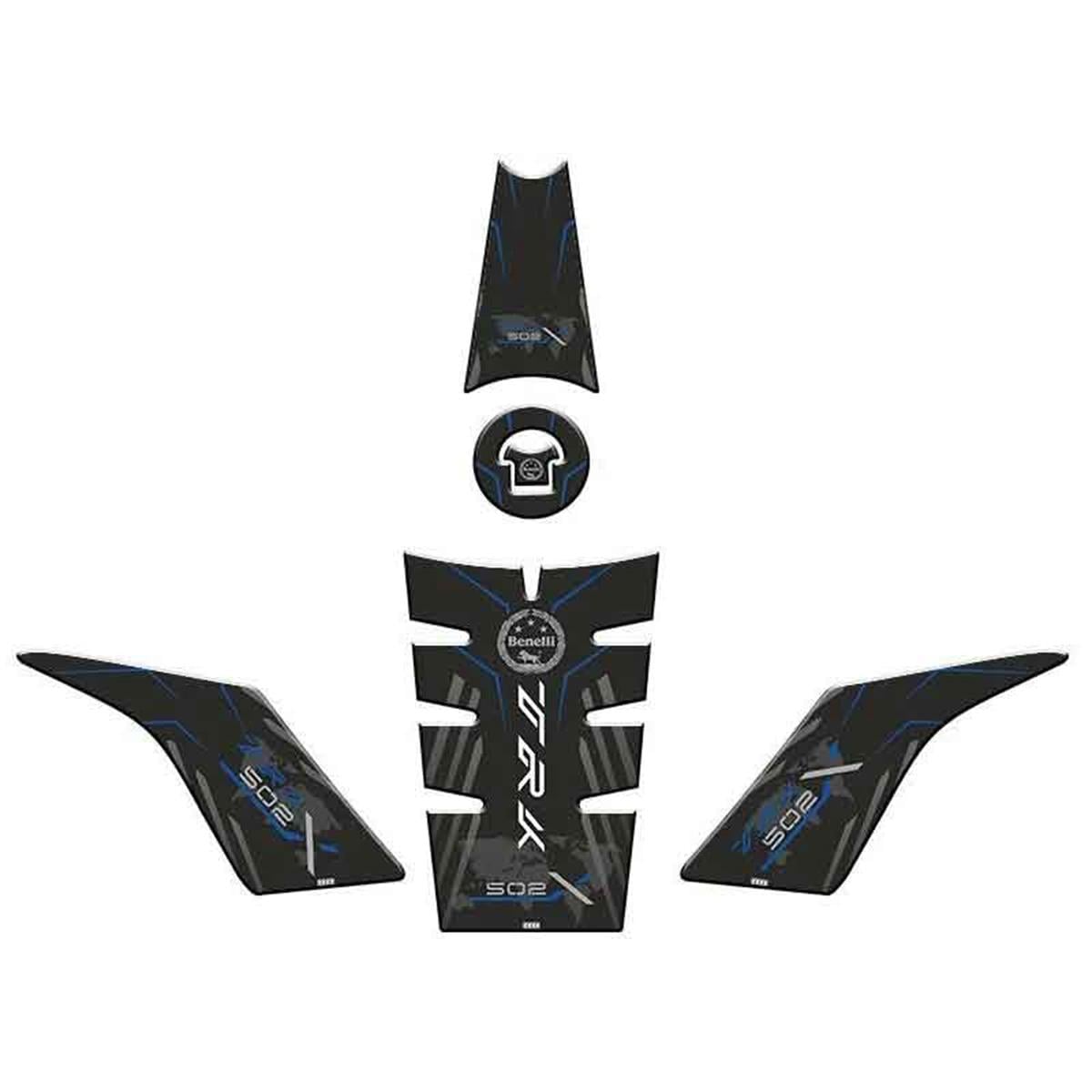 Benelli TRK-502 Blue Lined Tank Pad Set Sticker Model