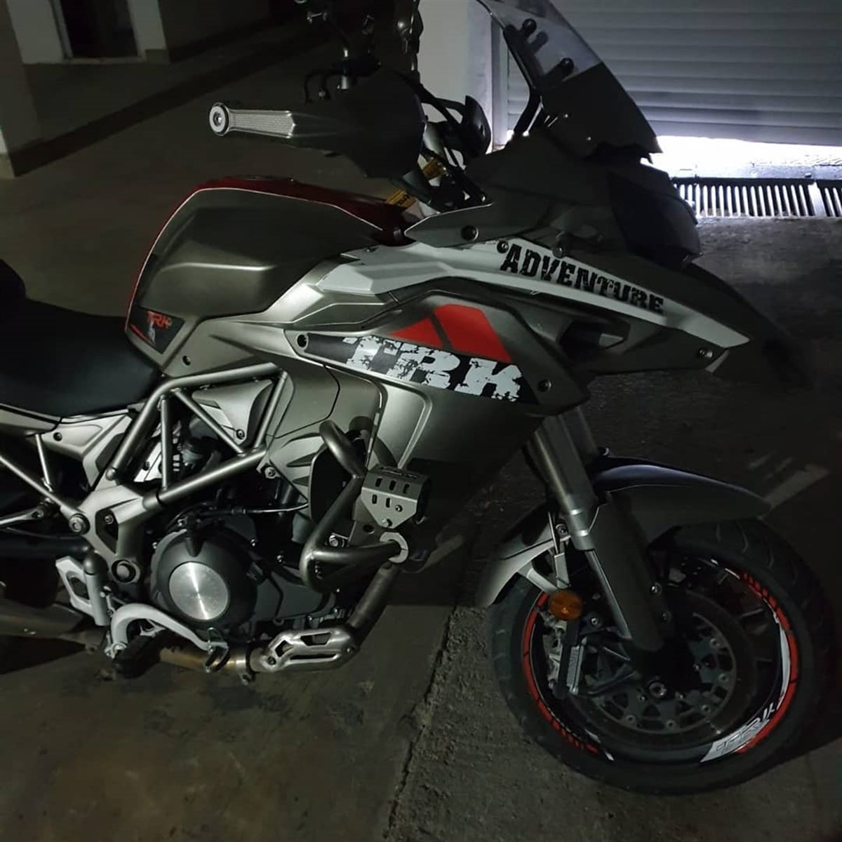 Benelli TRK Adventure Sticker Etiket Modeli