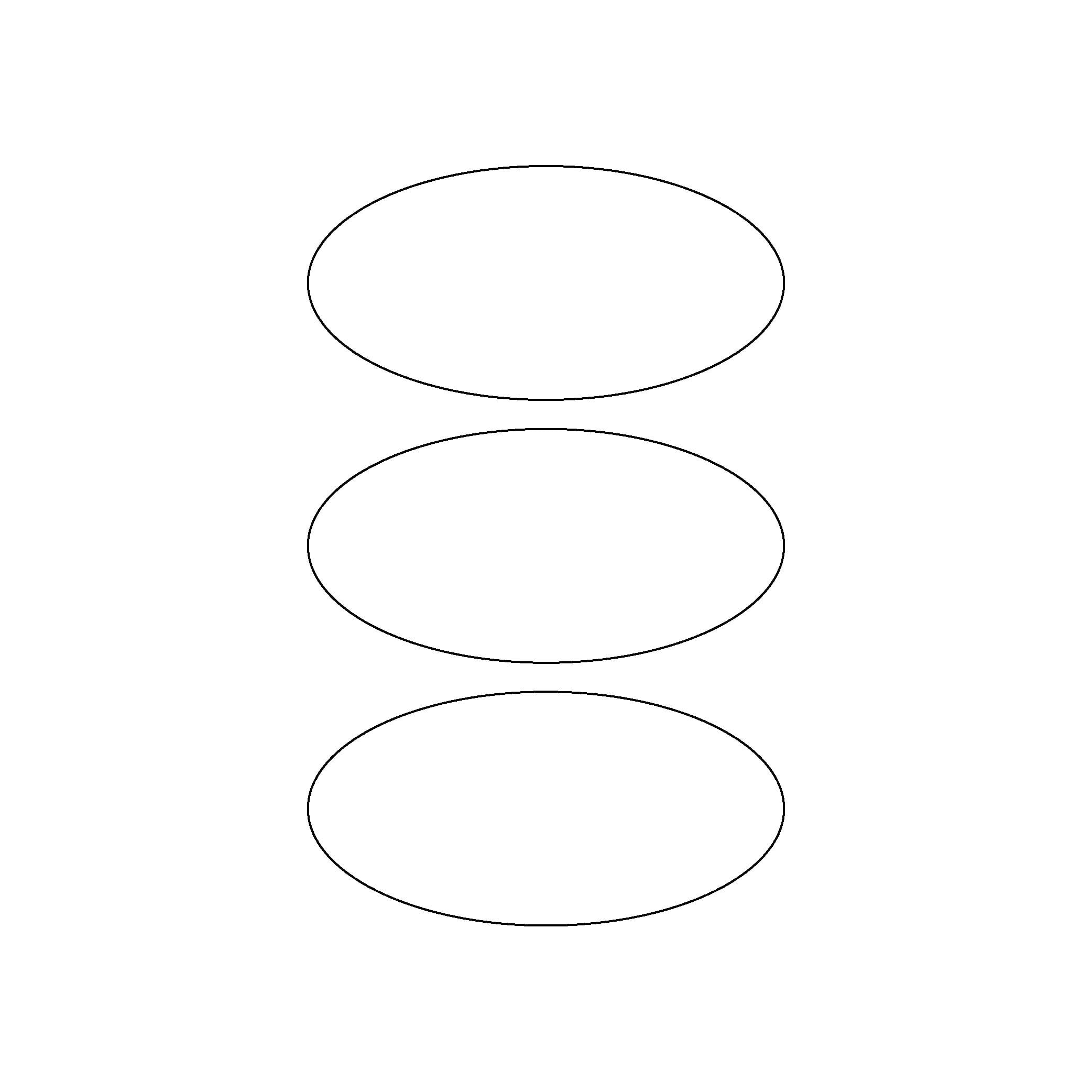 Reflective StickerBeyaz Reflective (Reflektif) 3'lü Oval Sticker Paketi Otomobil Motosiklet Reflektif Parlayan Sticker Etiket Modeli