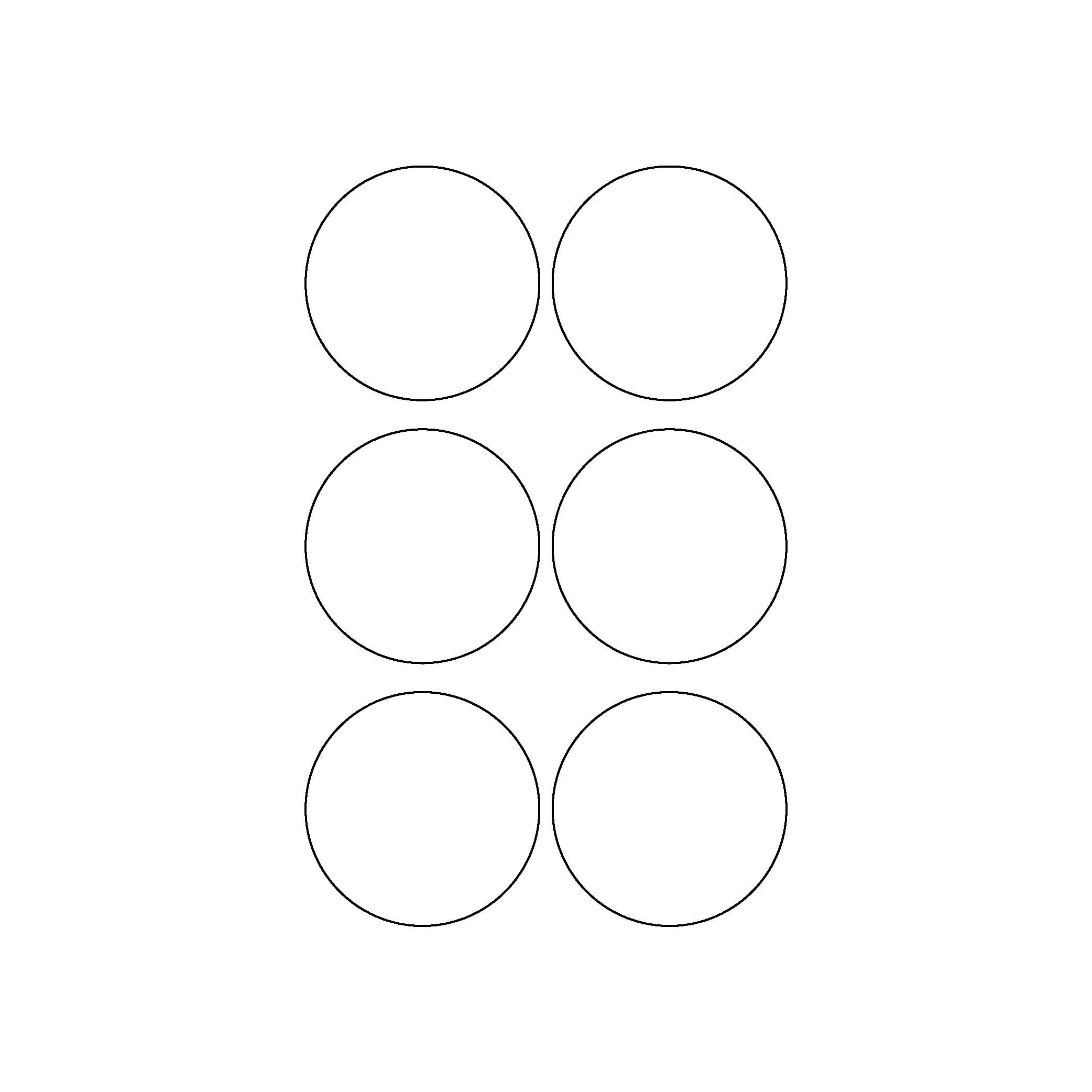 Reflective StickerBeyaz Reflective (Reflektif) 6'lı Yuvarlak Sticker Paketi Otomobil Motosiklet Reflektif Parlayan Sticker Etiket Modeli