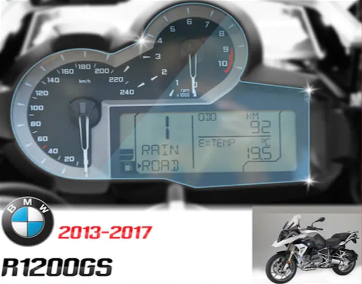 BMW 1200GS Ekran Koruma Film Modeli
