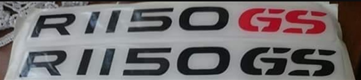 BMW R1150 GS Damla Sticker Etiket Modeli