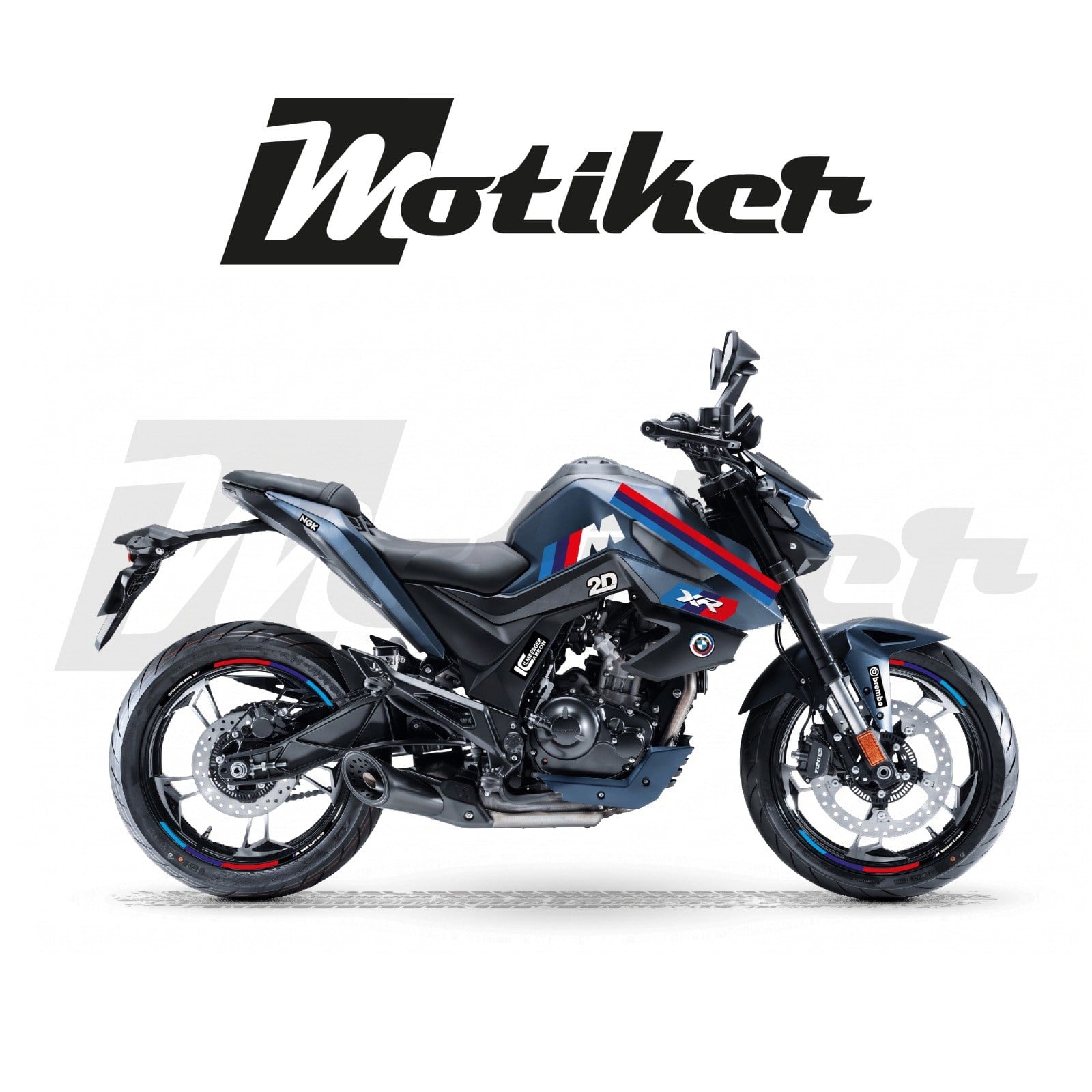 RKS / Zontes 125r M Performance Tasarım Sticker Etiket Modeli
