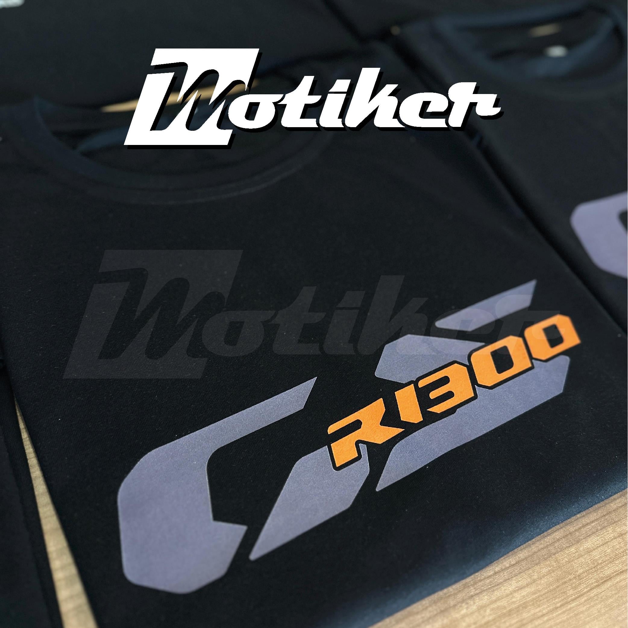 BMW R1300 GS T-shirt Tasarım Modeli Turuncu Gri 