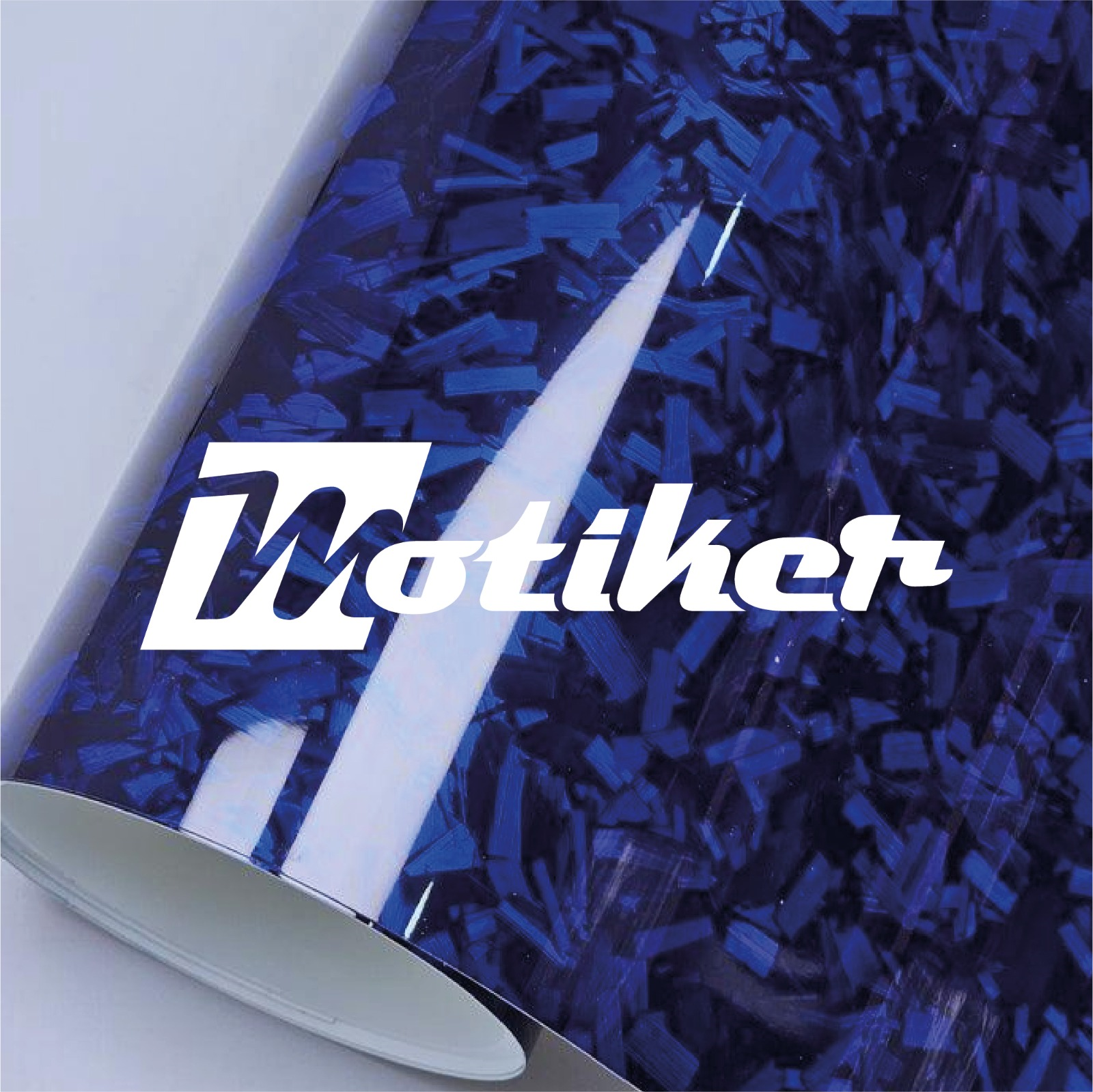 Forget Karbon Mavi Araç Kaplama Cast Folyo