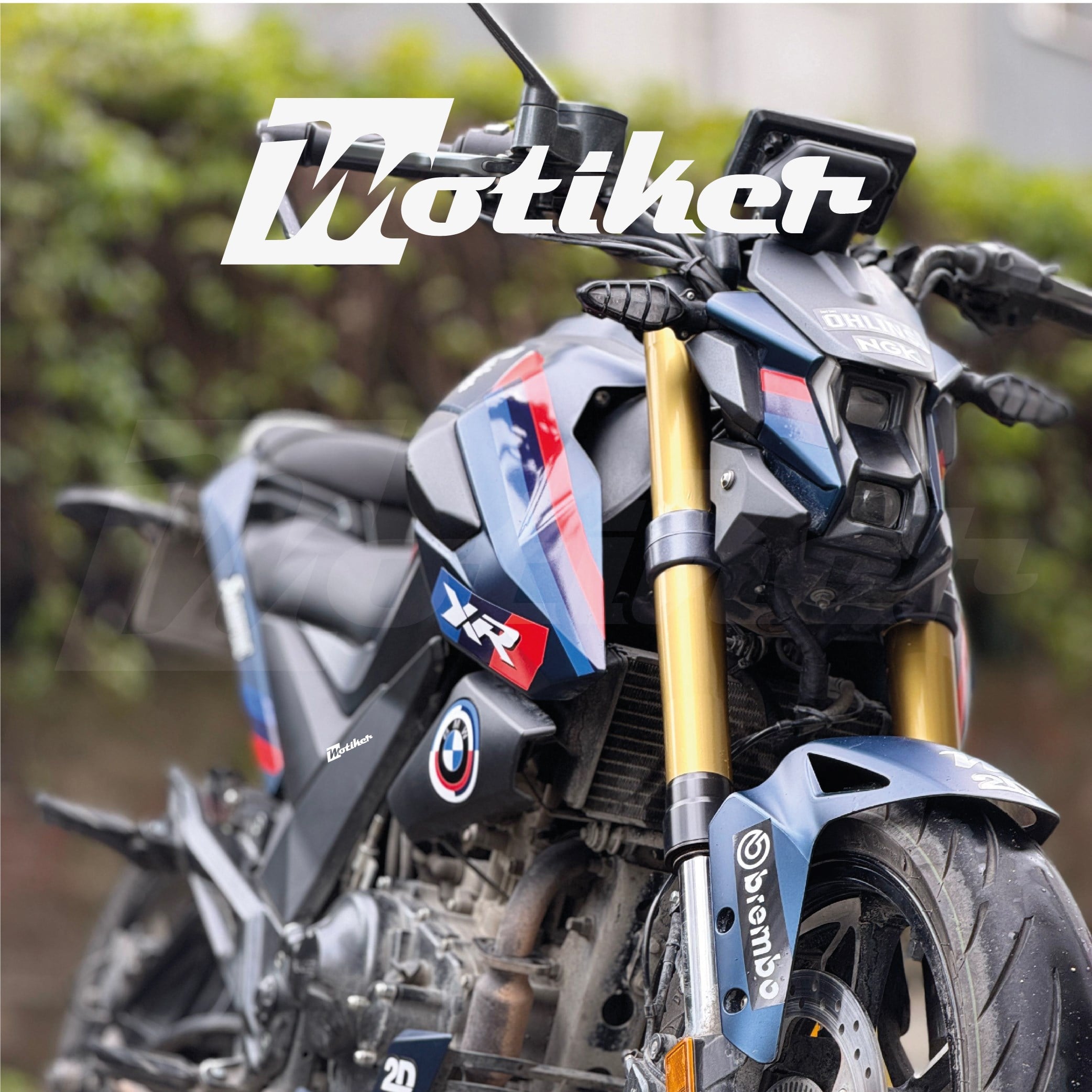 RKS / Zontes 125r M Performance Tasarım Sticker Etiket Modeli
