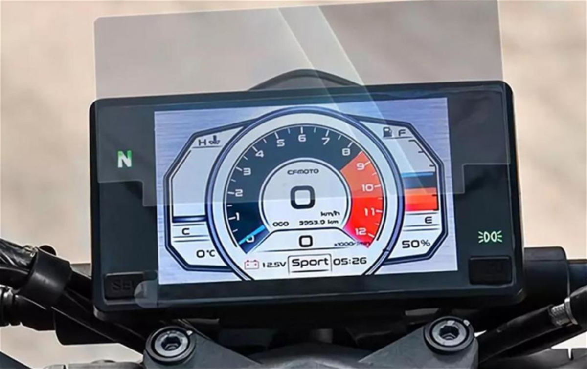 CF Moto 250 SR Gösterge uyumlu Nano Ekran Koruyucu 2020 2021