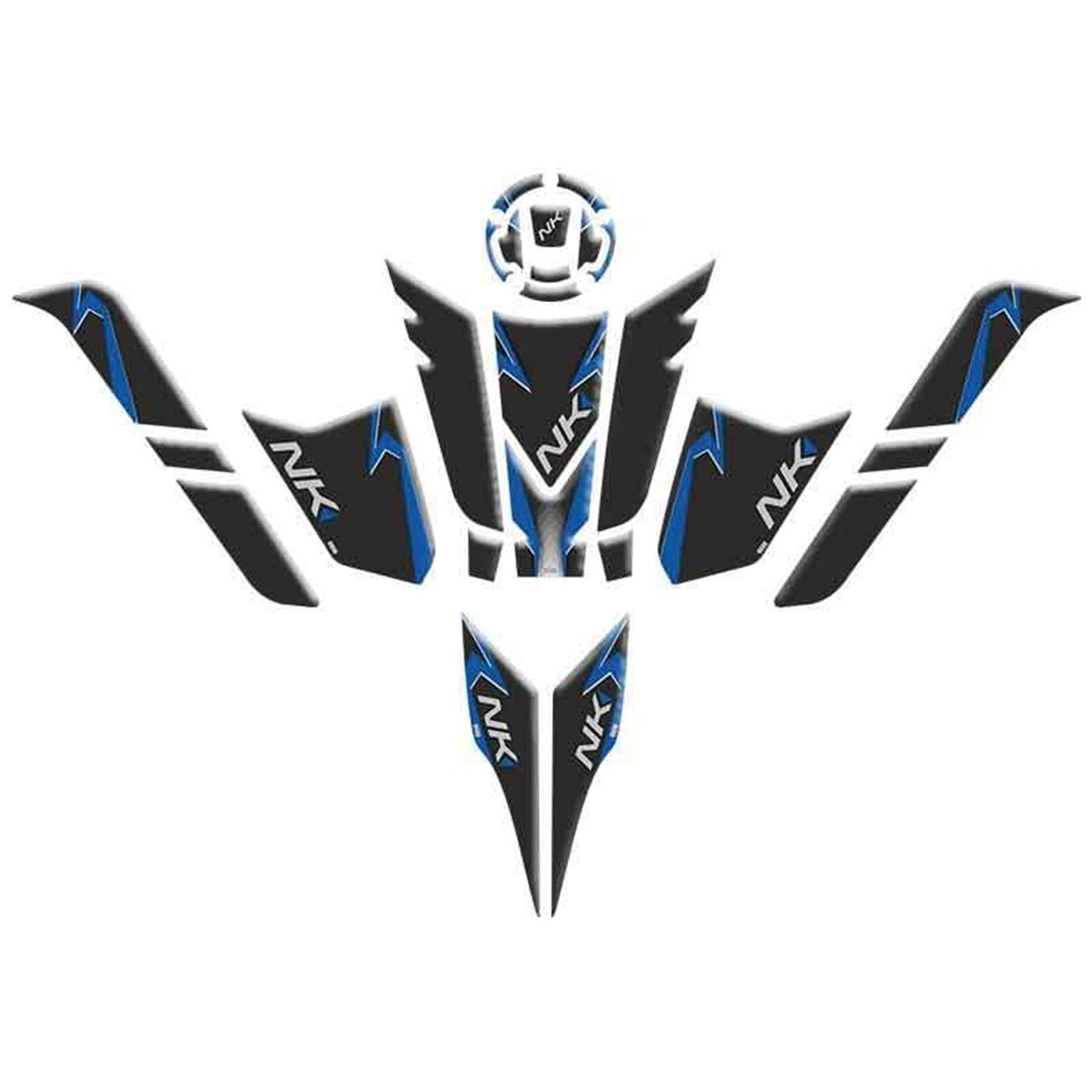 CF Moto 250NK Runarte Mavi Yeni Kasa Tank Pad Full Set Sticker Model