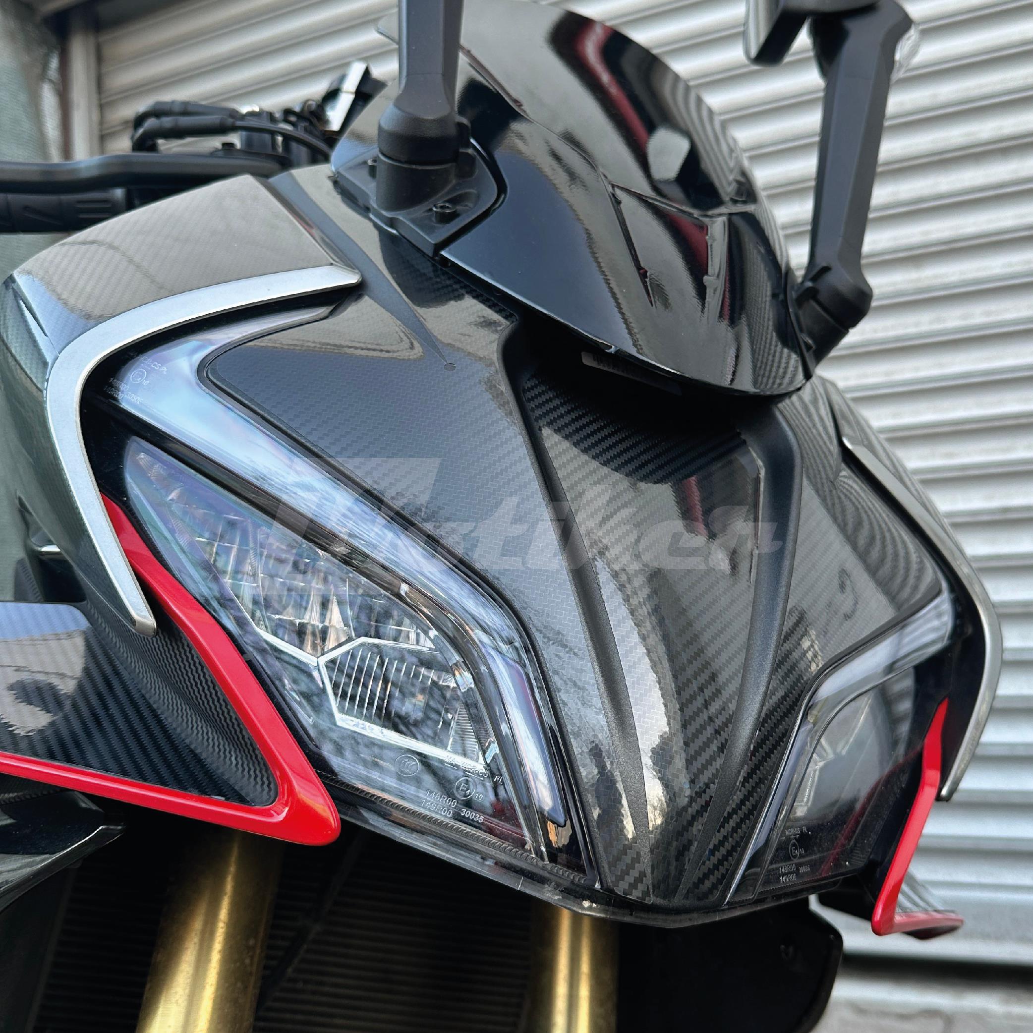 450SRCF MOTO 450SR ÖN KAFA DERİN KARBON KAPLAMA MODELİ 