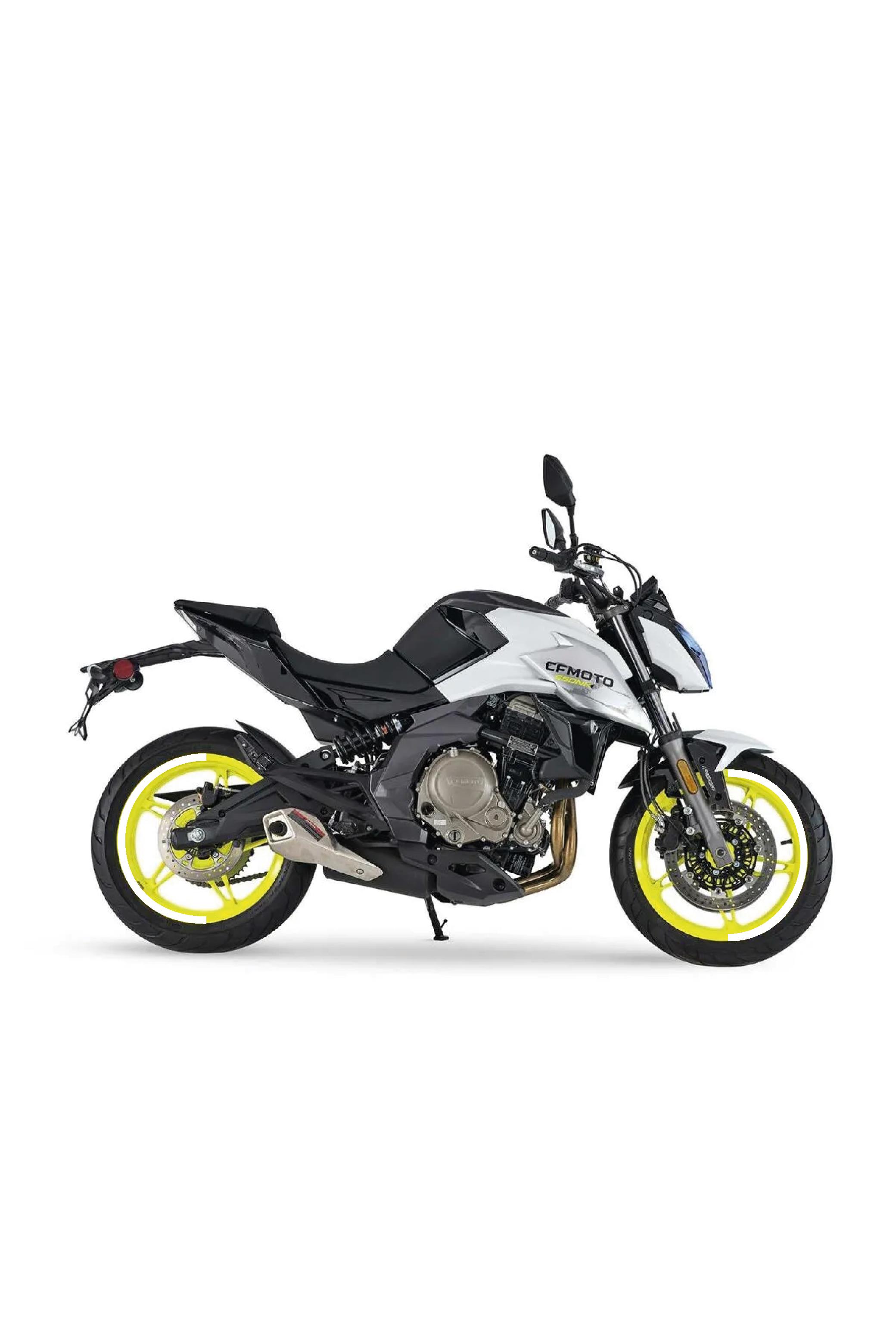 CF Moto 650Nk Beyaz Neon Jant Orjinal Sticker Etiket Model