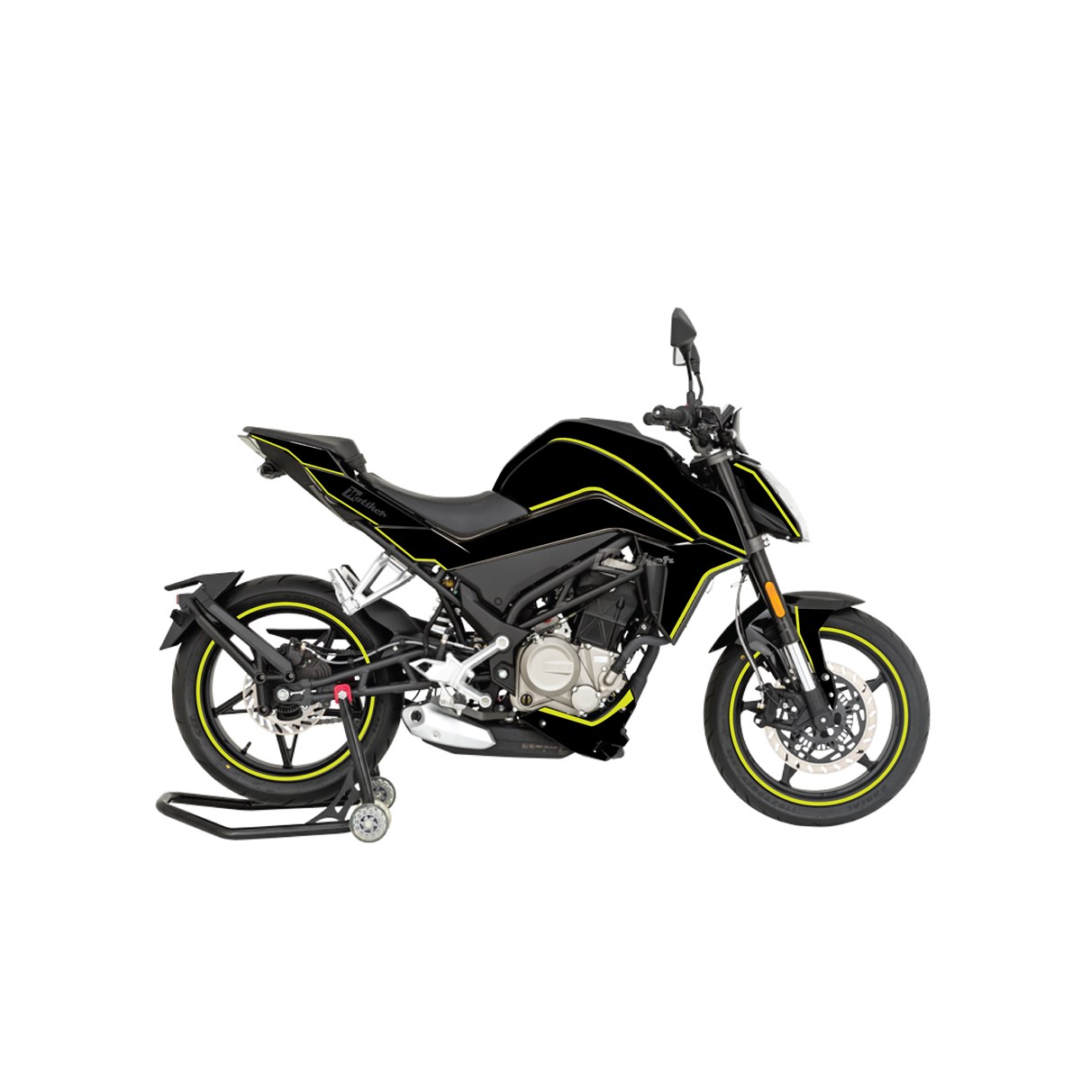 CF MOTO Çizgi İnce Detay Sticker Etiket Modeli 