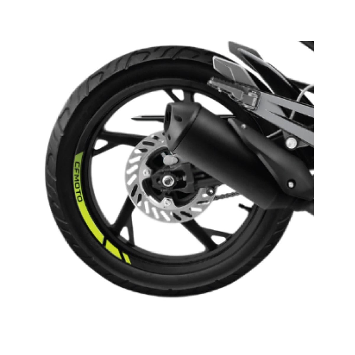 CF MOTO NK 150 NEON STİCKER JANT MODELİ
