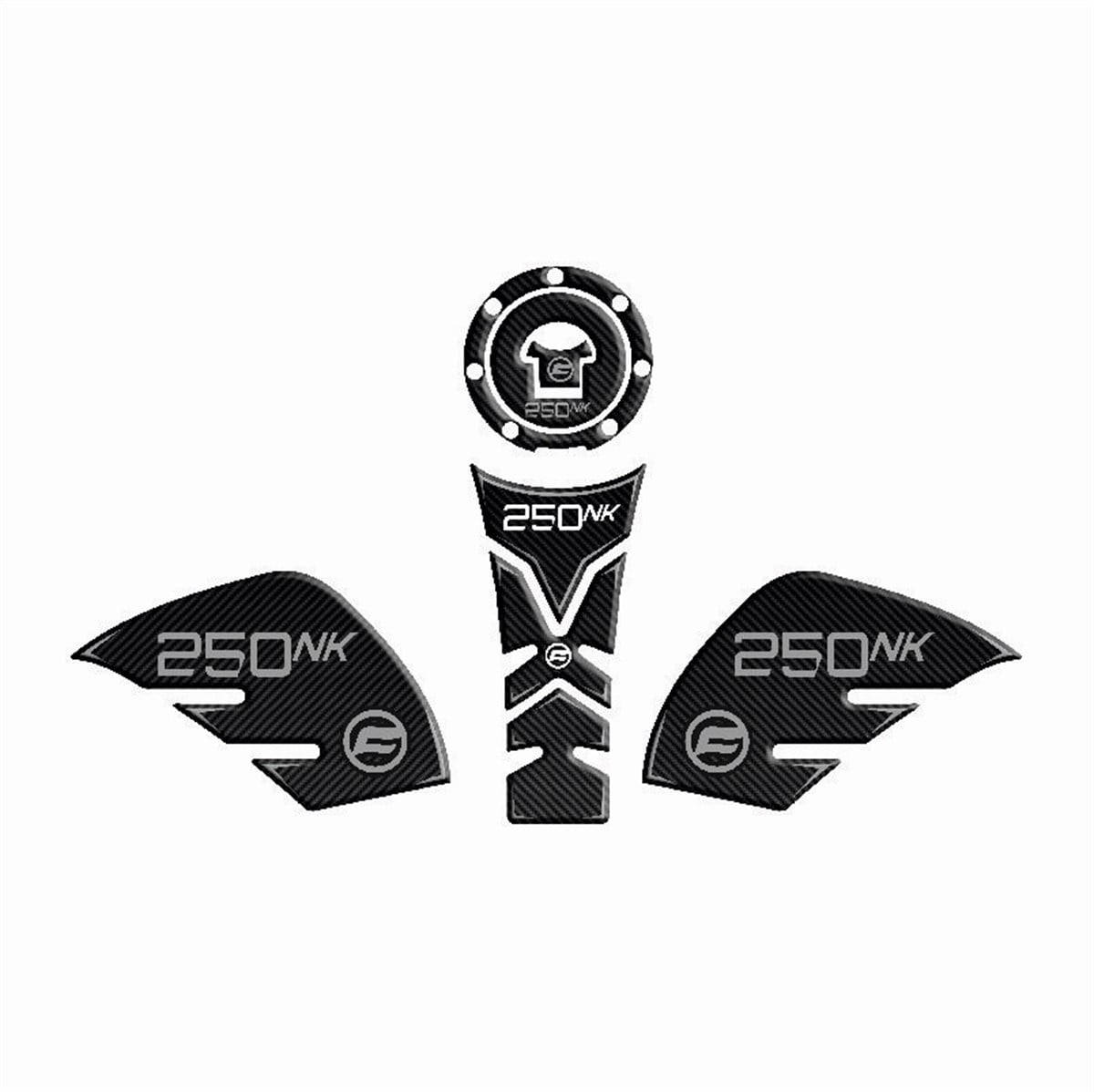 CF MOTO NK 250 GriTank Pad Sticker Seti