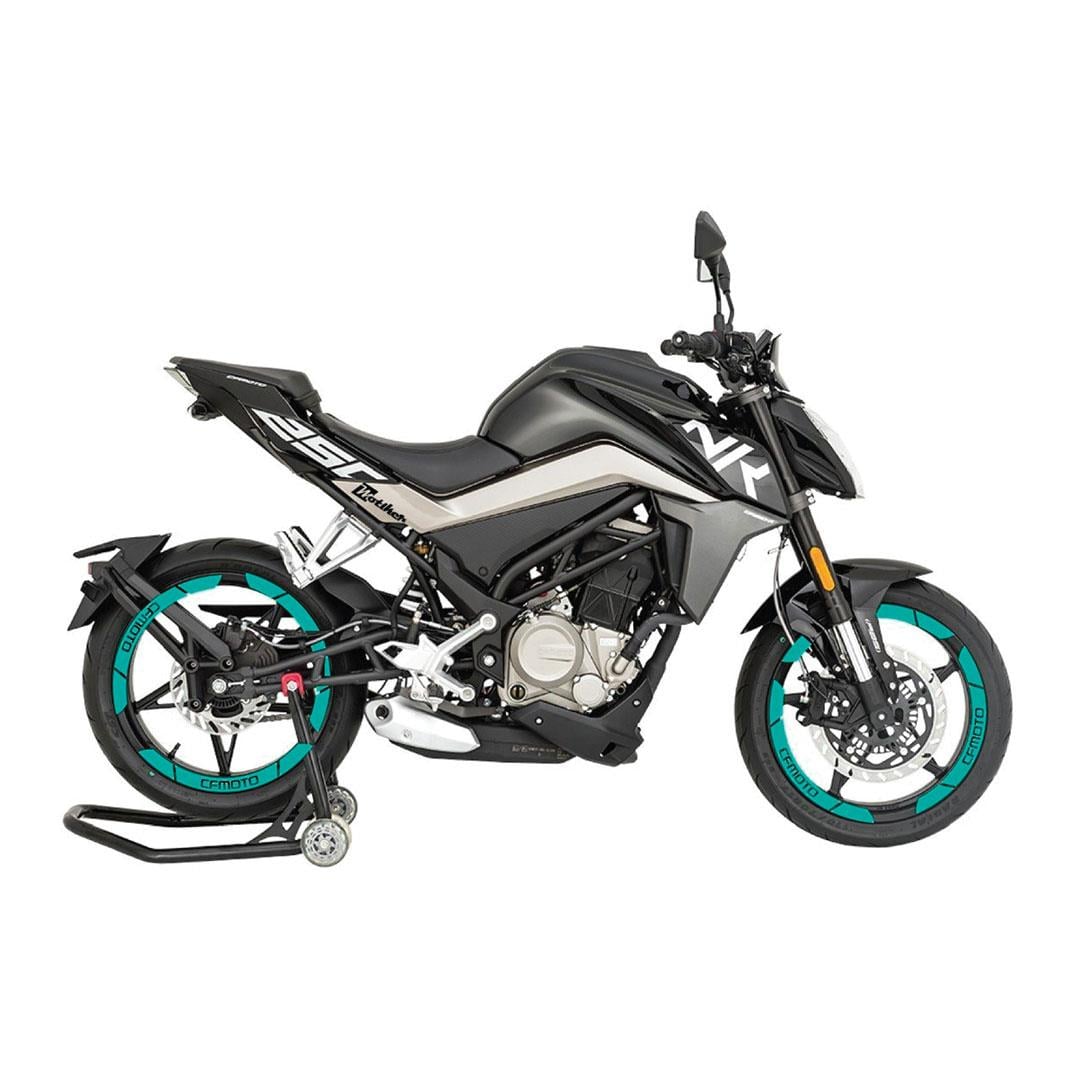 CF MOTO NK 250 Jant Sticker Etiket Modeli Turkuaz