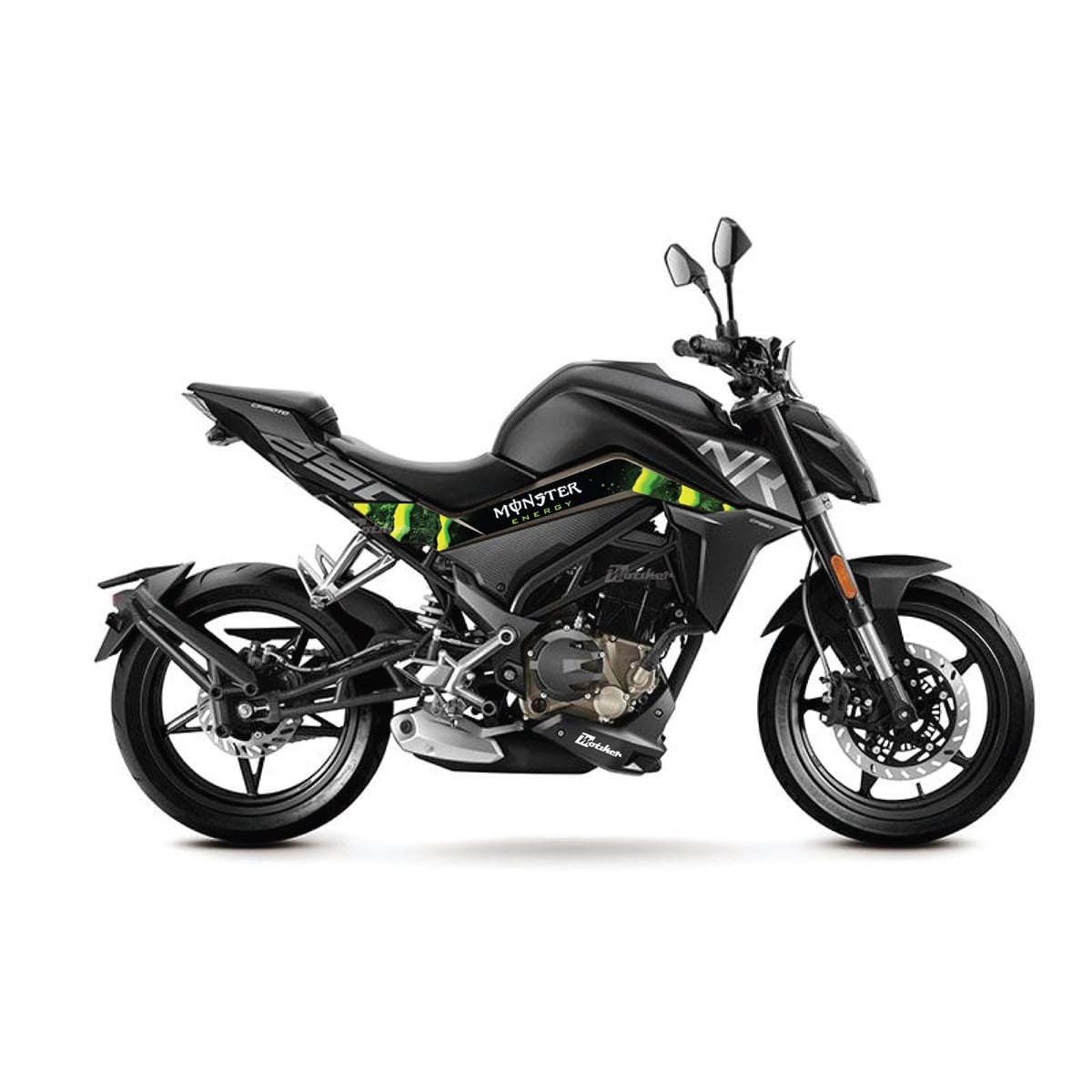 CF MOTO NK 250 Monster  Orta Sticker Etiket Modeli