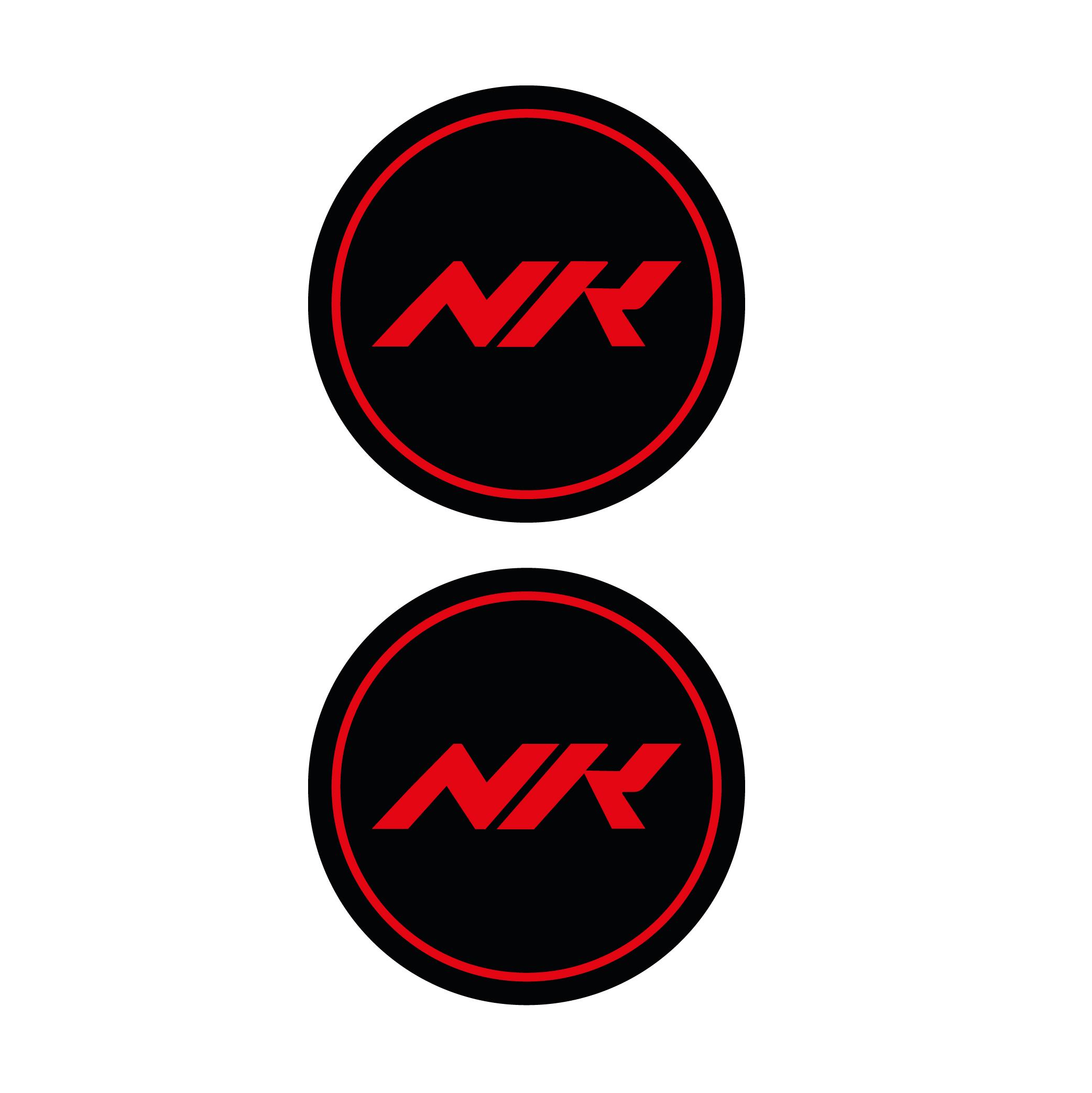 Takoz Damla StickerCf Moto NK Yazılı Koruma Takozu Motosiklet Damla Sticker Modeli Kırmızı