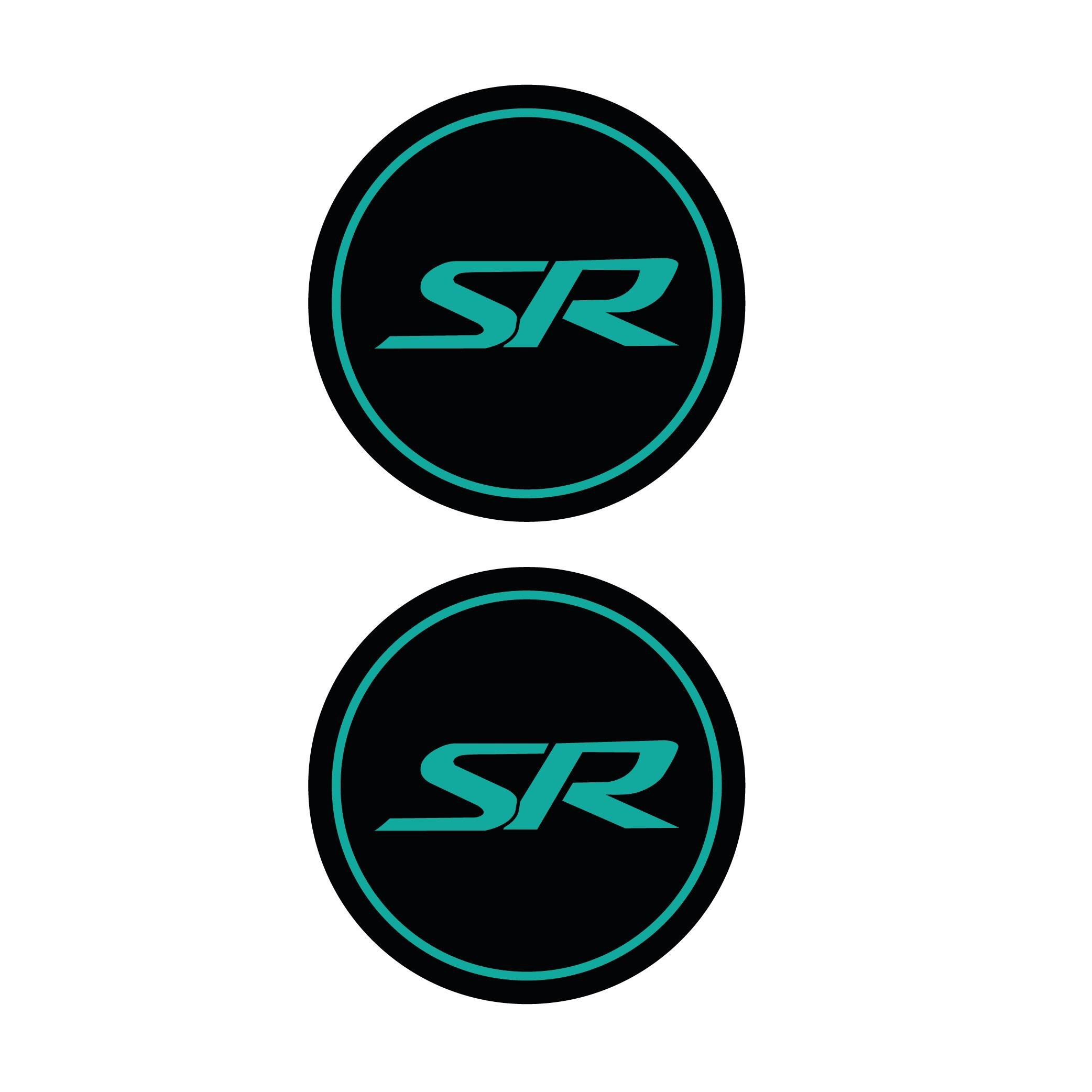 Takoz Damla StickerCf Moto SR Yazılı Koruma Takozu Motosiklet Damla Sticker Modeli Turkuaz