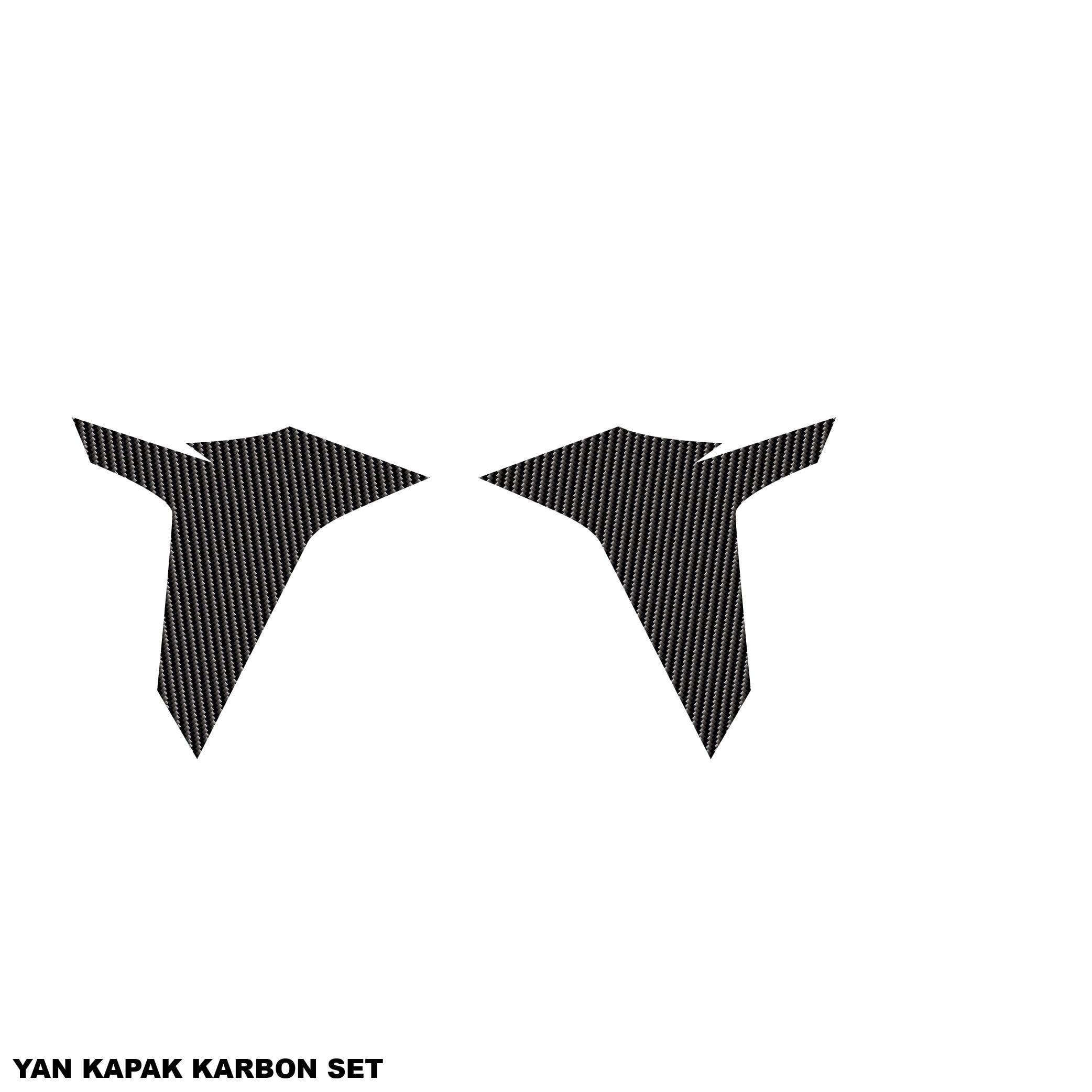 250 NKCFMOTO 250NK KARBON STICKER SET YAN KAPAK PARÇALI KAPLAMA ETİKET MODELİ